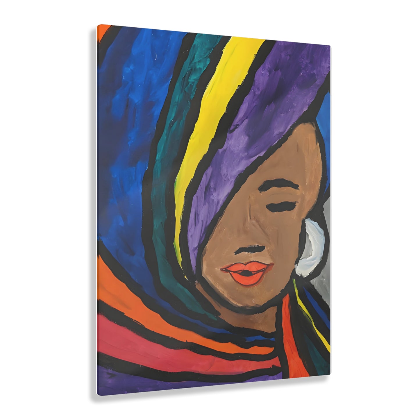 Acrylic Prints - "Pretty Lady"