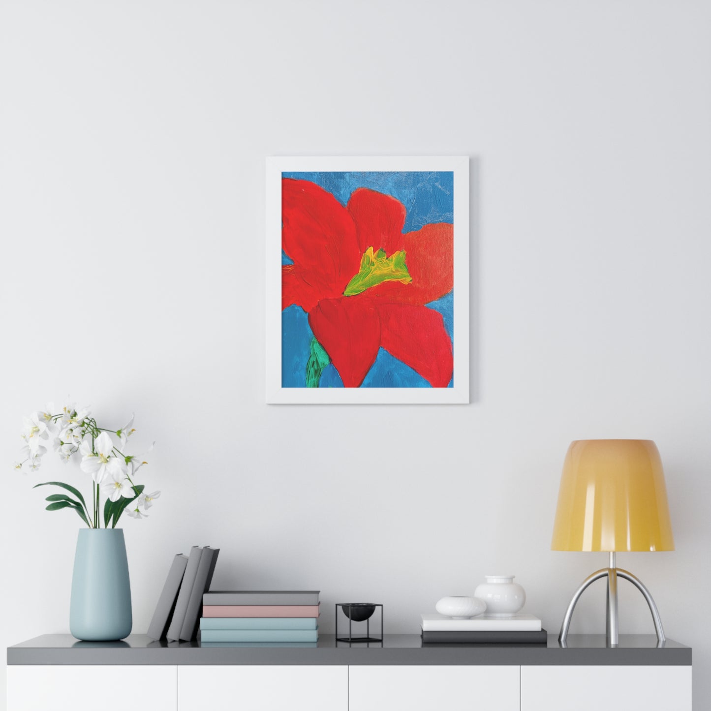Framed Print - "Lily's Solace"