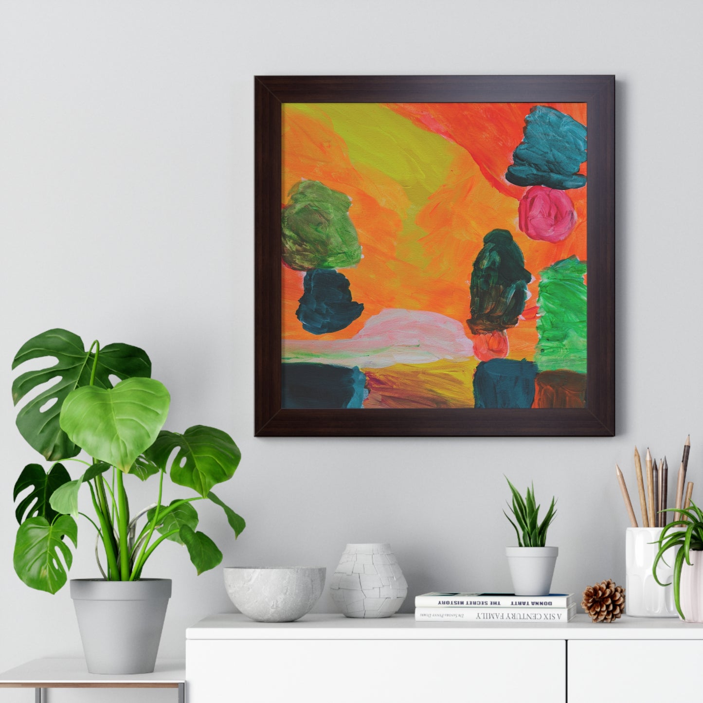 Framed Print - "Spectral Sunset"
