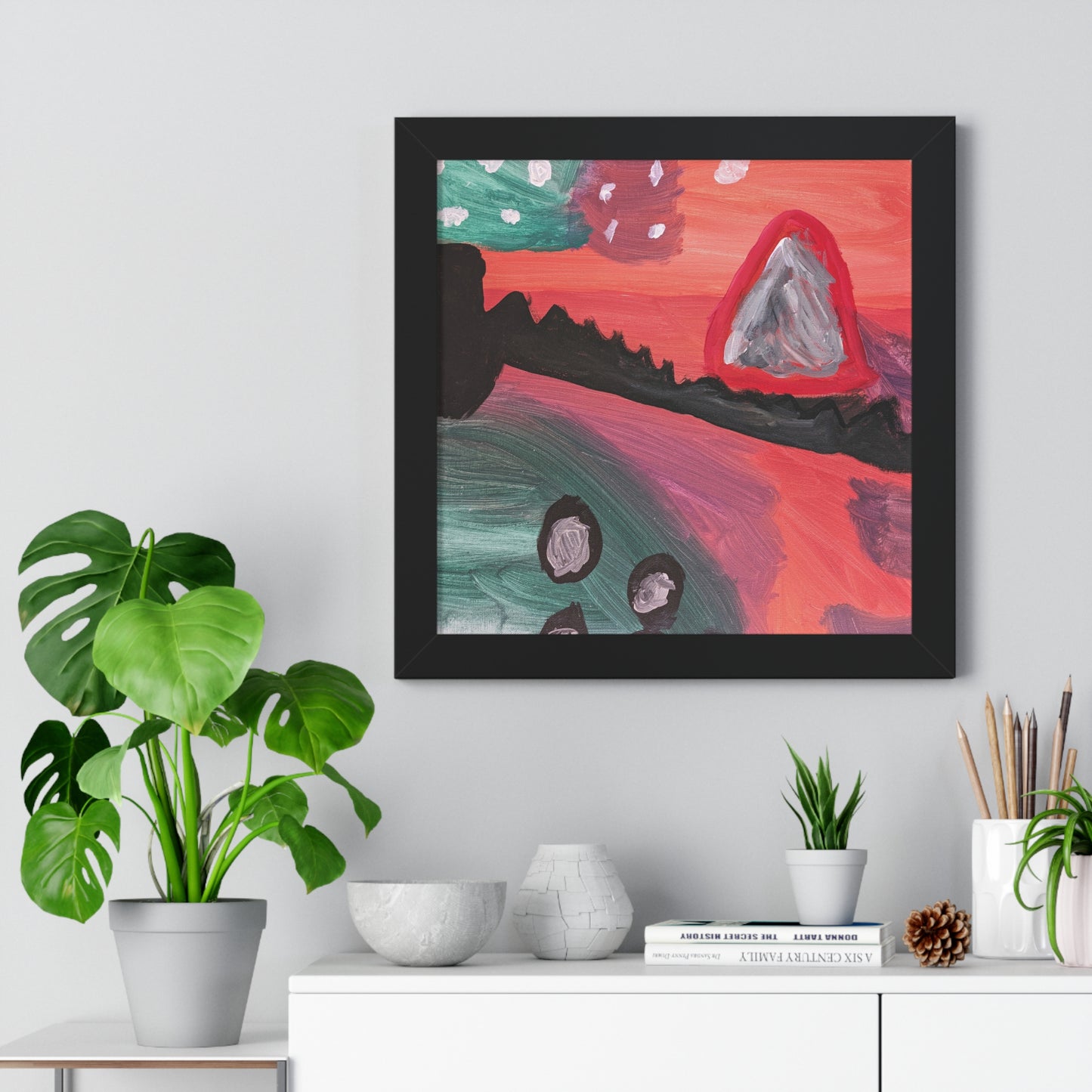 Framed Print - Mountain Sunrise
