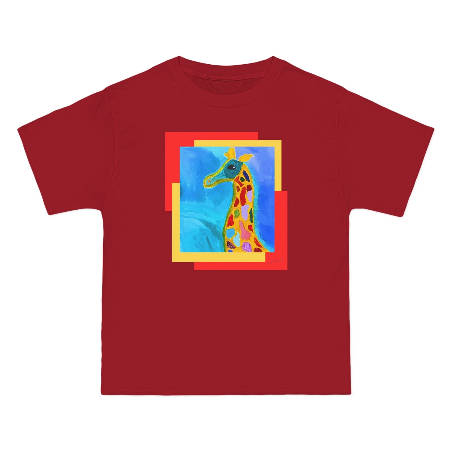 Beefy-T® Short-Sleeve - giraffe