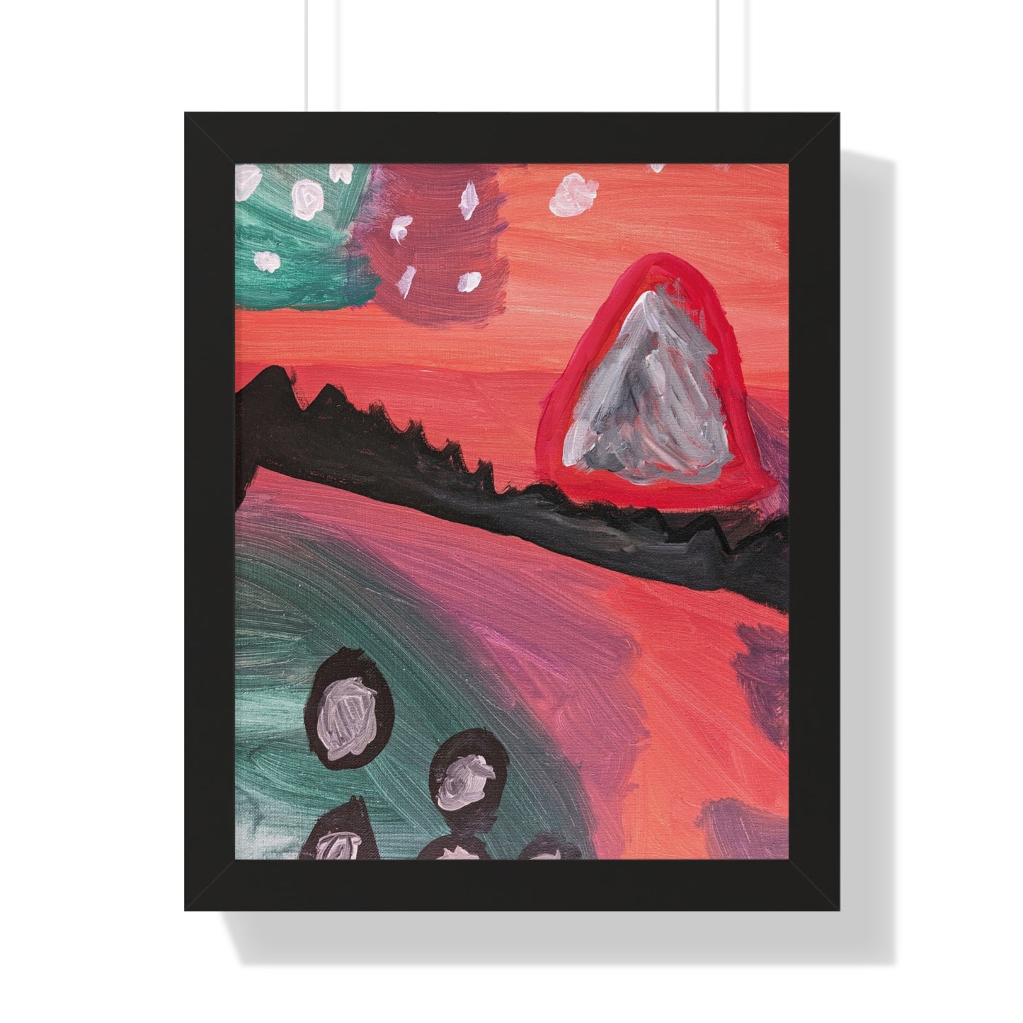 Framed Print - Mountain Sunrise