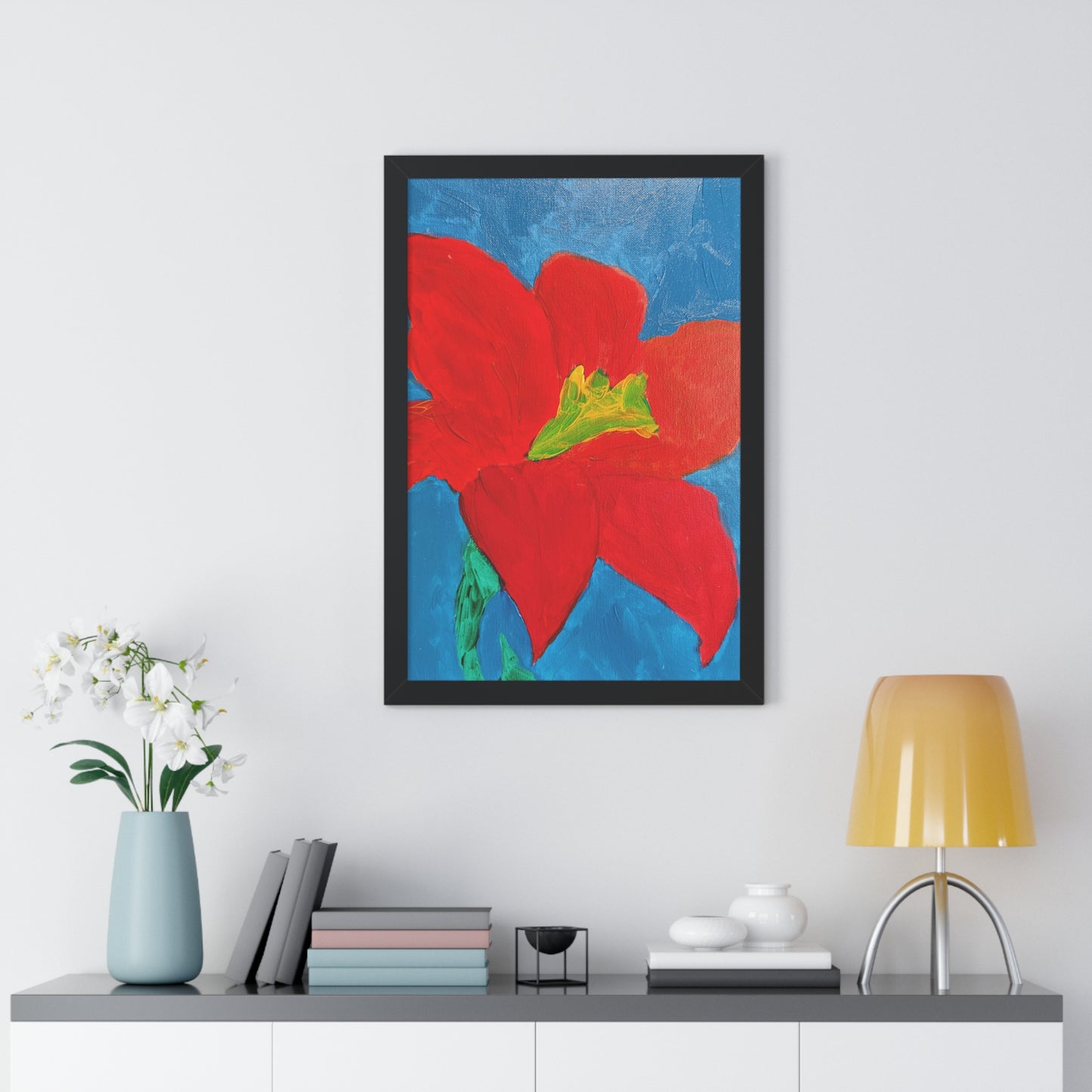 Framed Print - "Lily's Solace"
