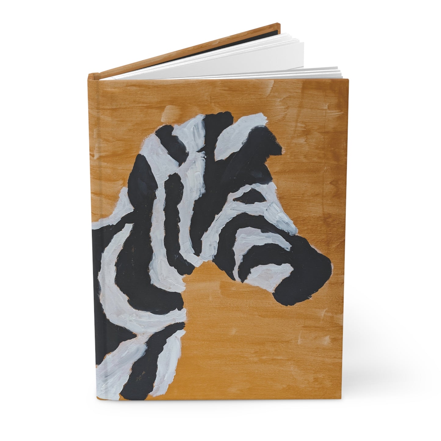 Hardcover Journal - "Zebra Zen"