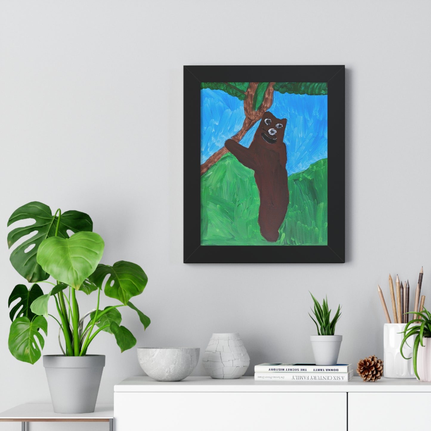 Framed Print - "Bear's Embrace"