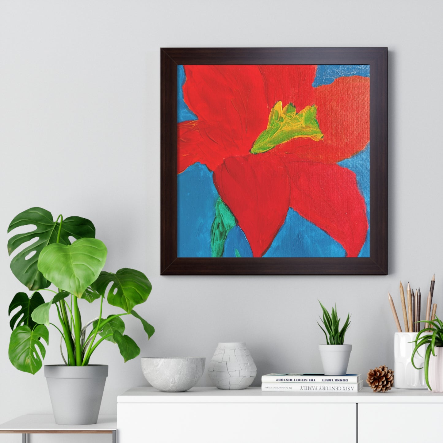 Framed Print - "Lily's Solace"