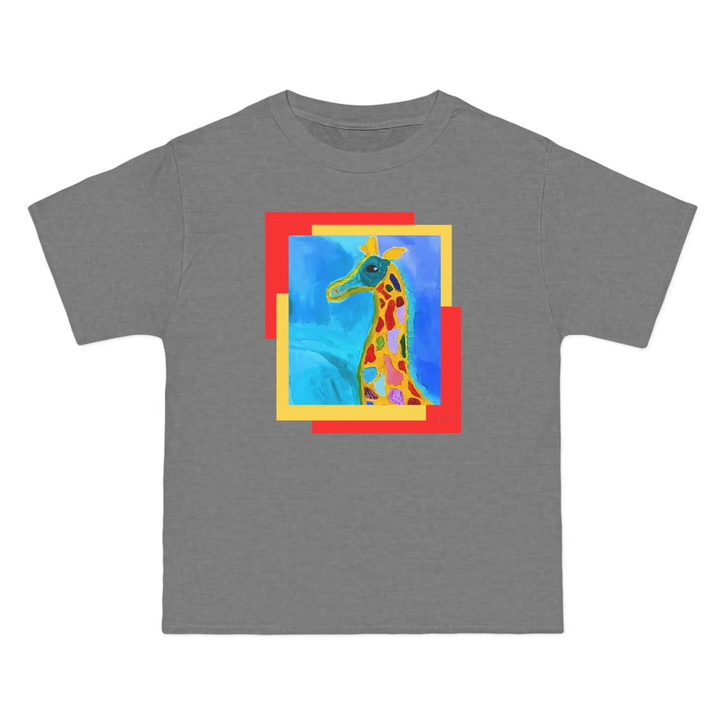 Beefy-T® Short-Sleeve - giraffe