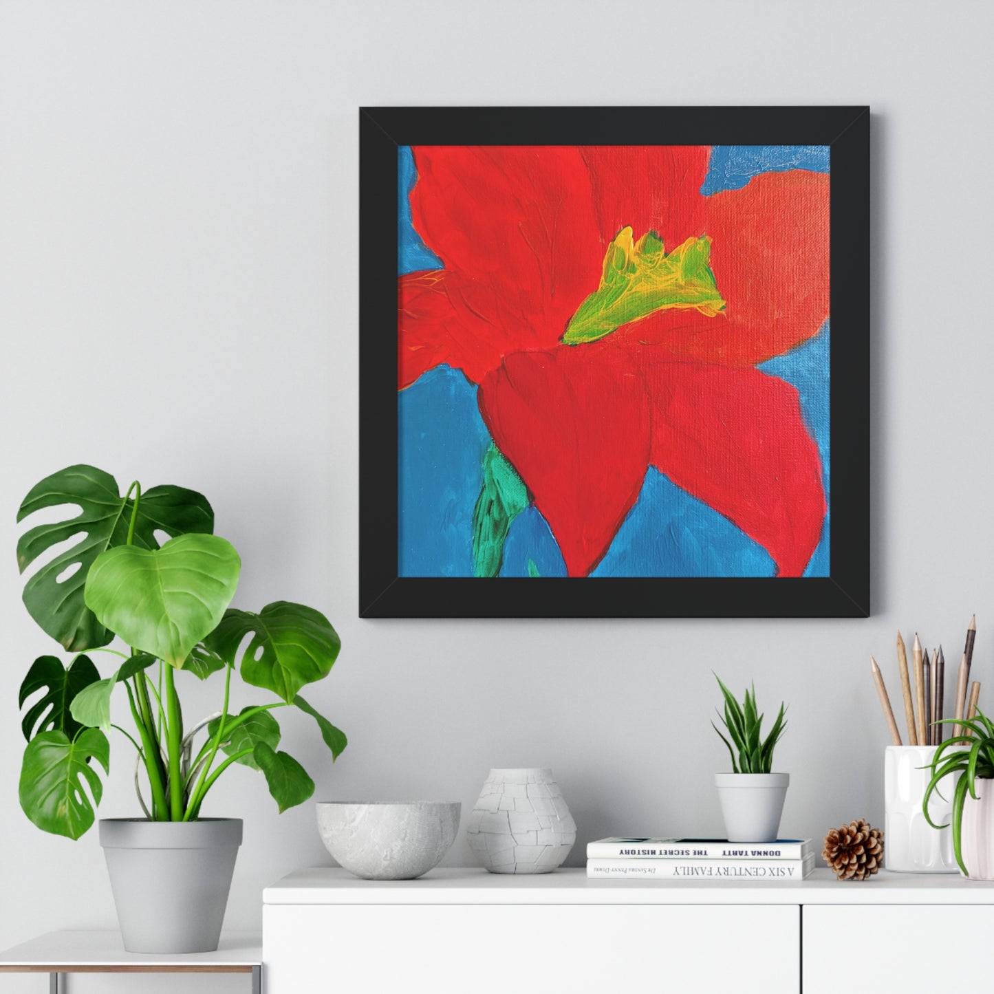 Framed Print - "Lily's Solace"