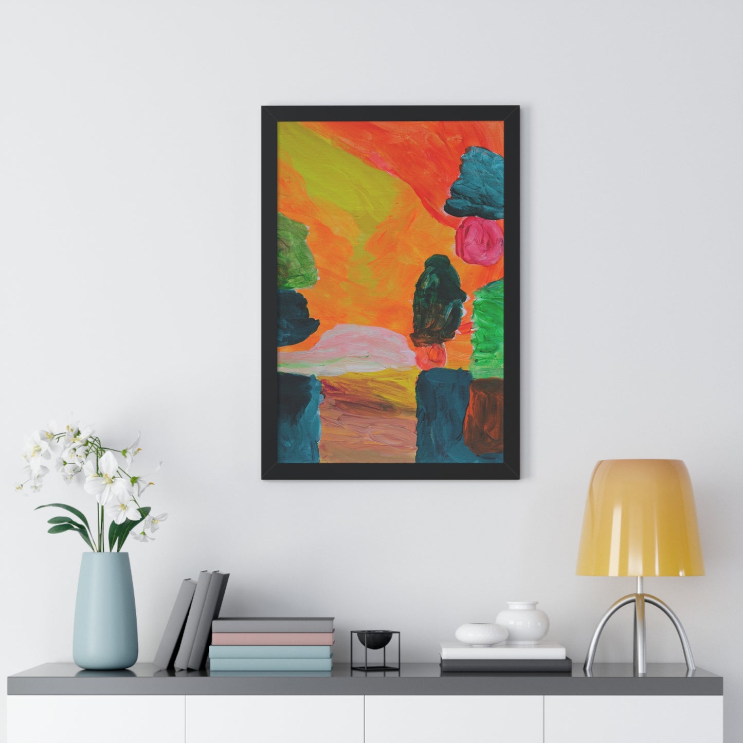 Framed Print - "Spectral Sunset"