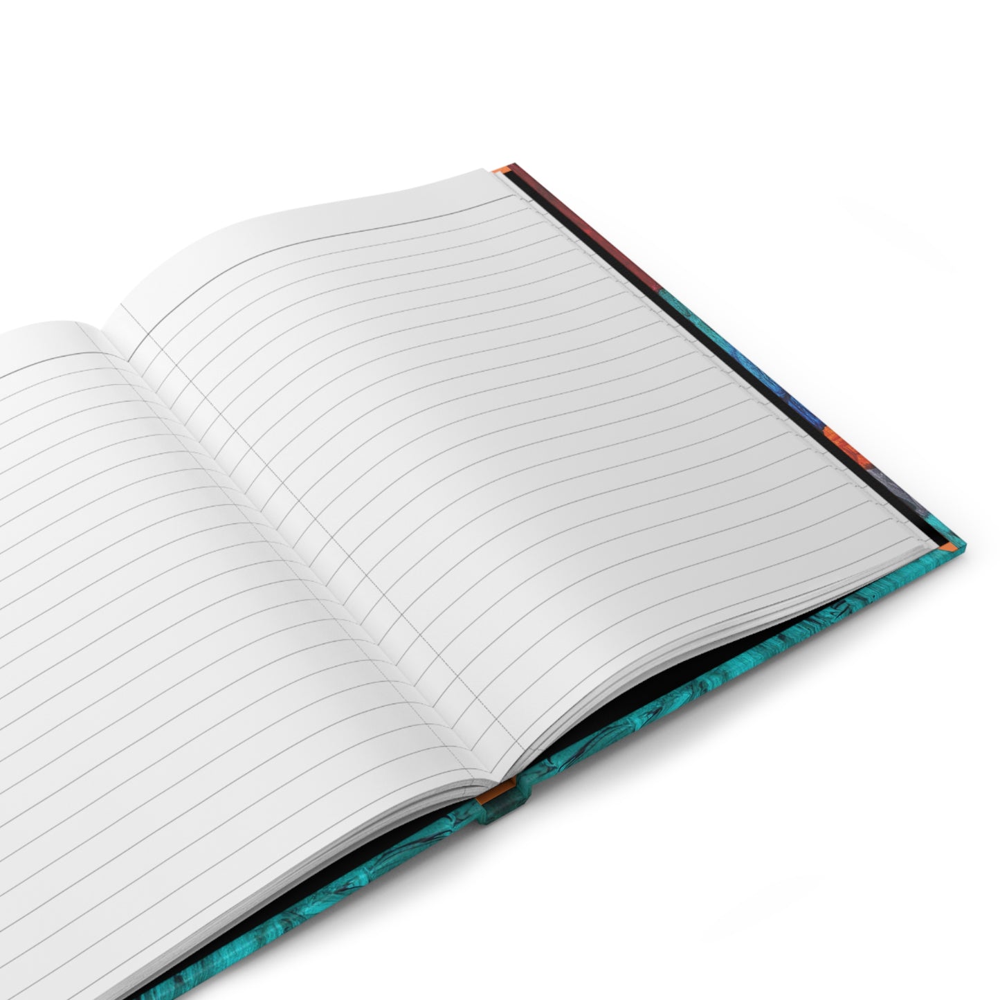 Hardcover Journal - "Colorful Watcher"