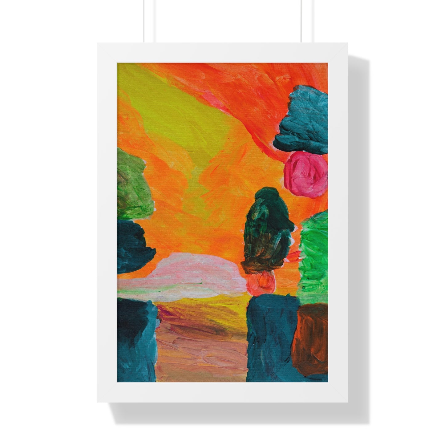 Framed Print - "Spectral Sunset"