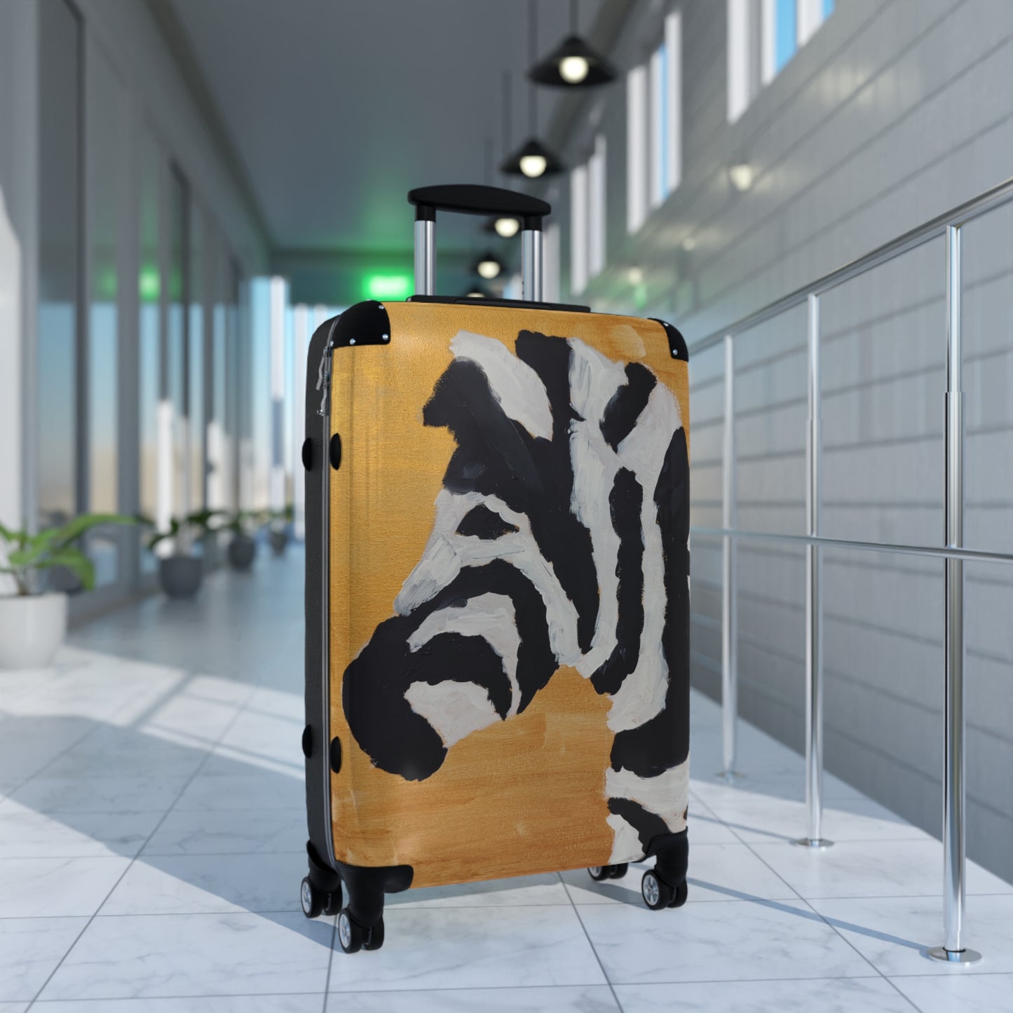 Suitcases - "Zebra Zen"
