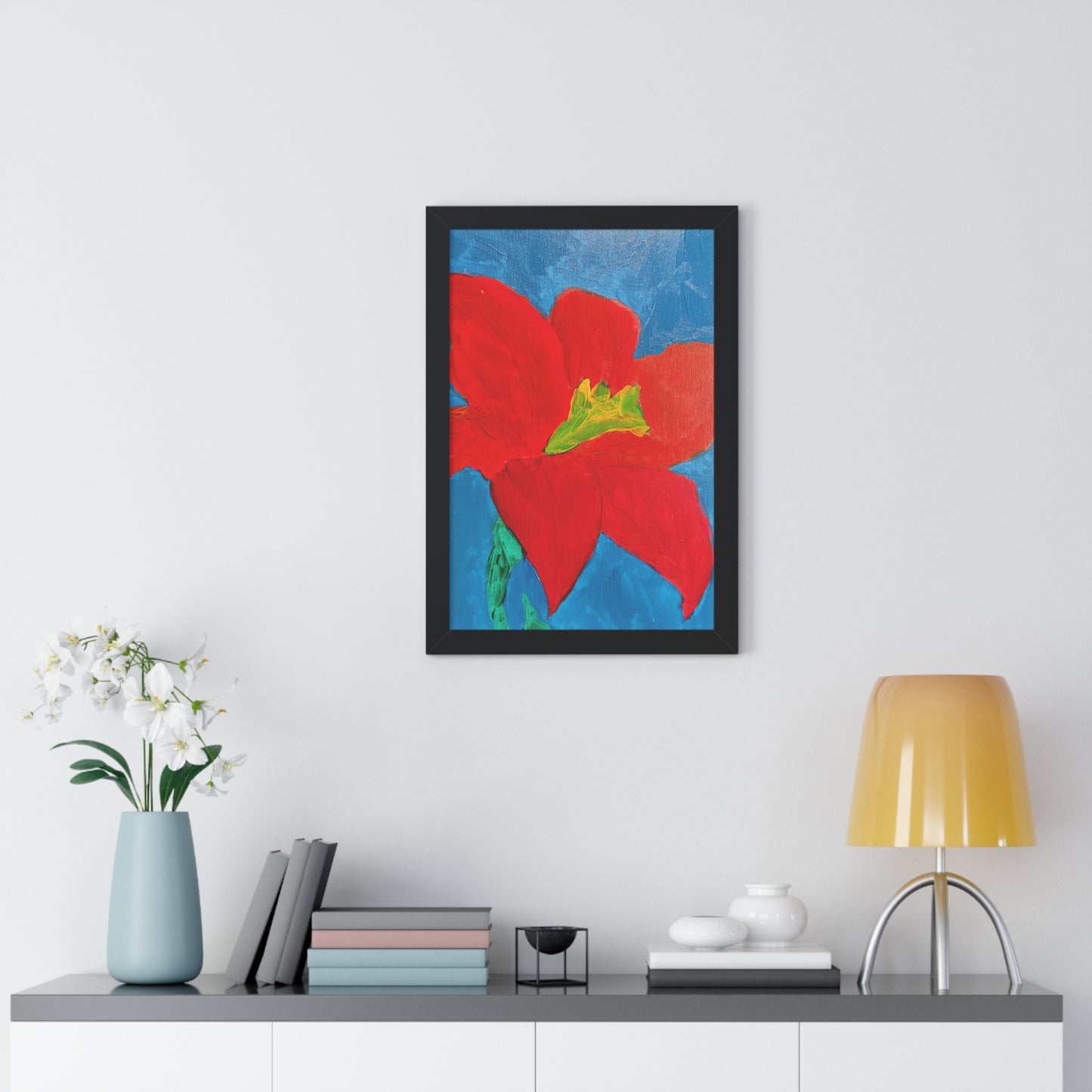 Framed Print - "Lily's Solace"