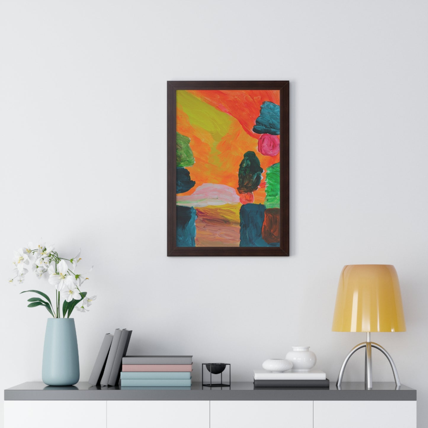 Framed Print - "Spectral Sunset"