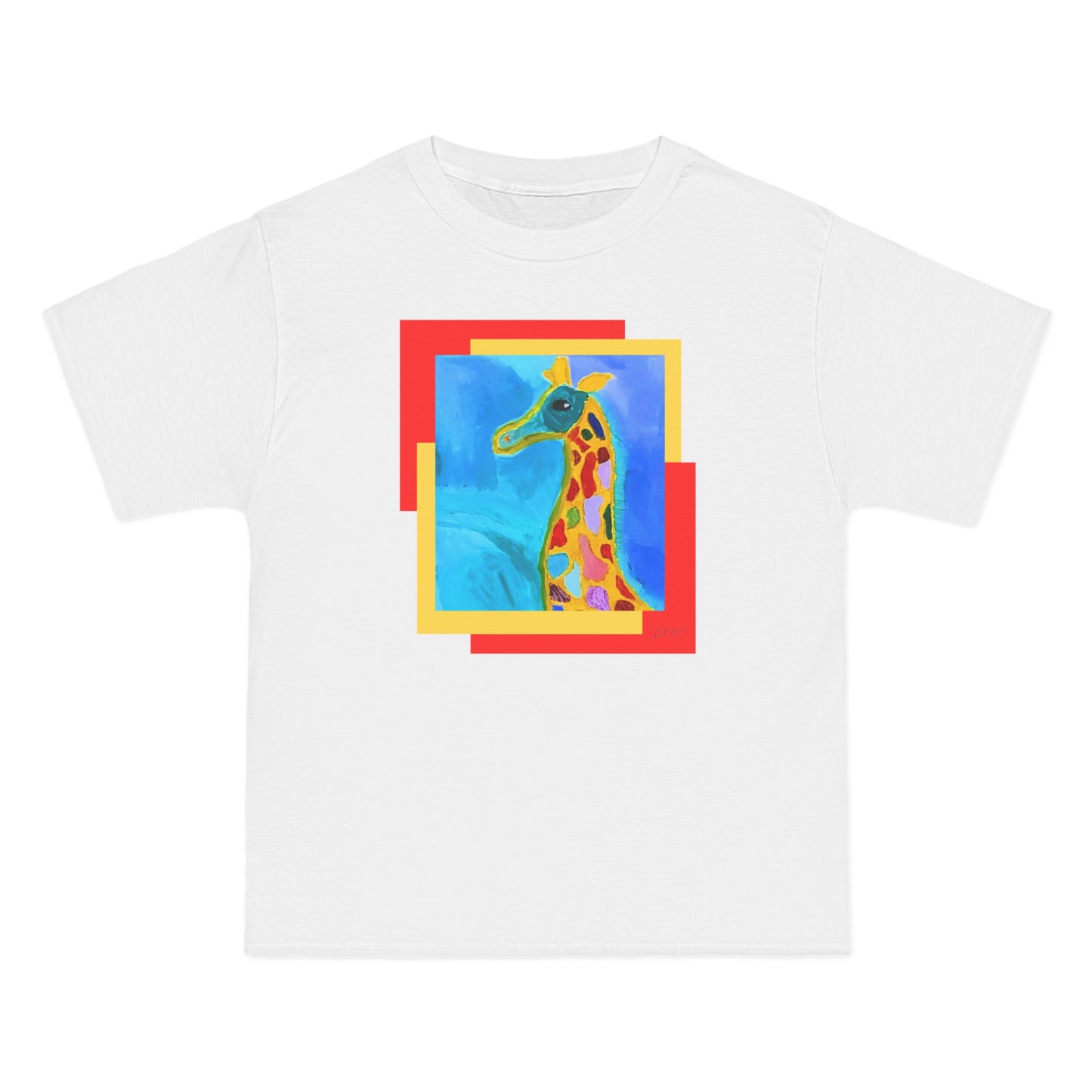Beefy-T® Short-Sleeve - giraffe
