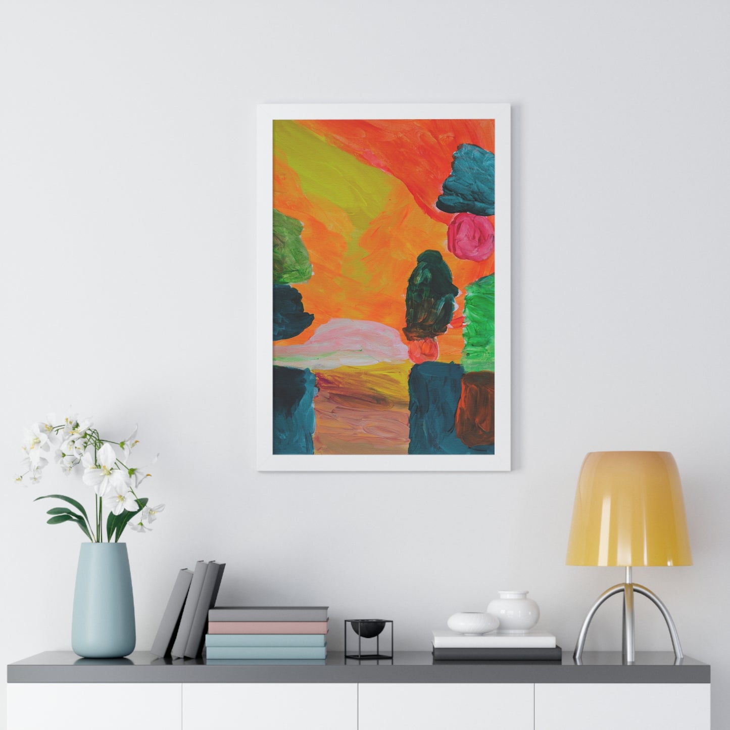 Framed Print - "Spectral Sunset"