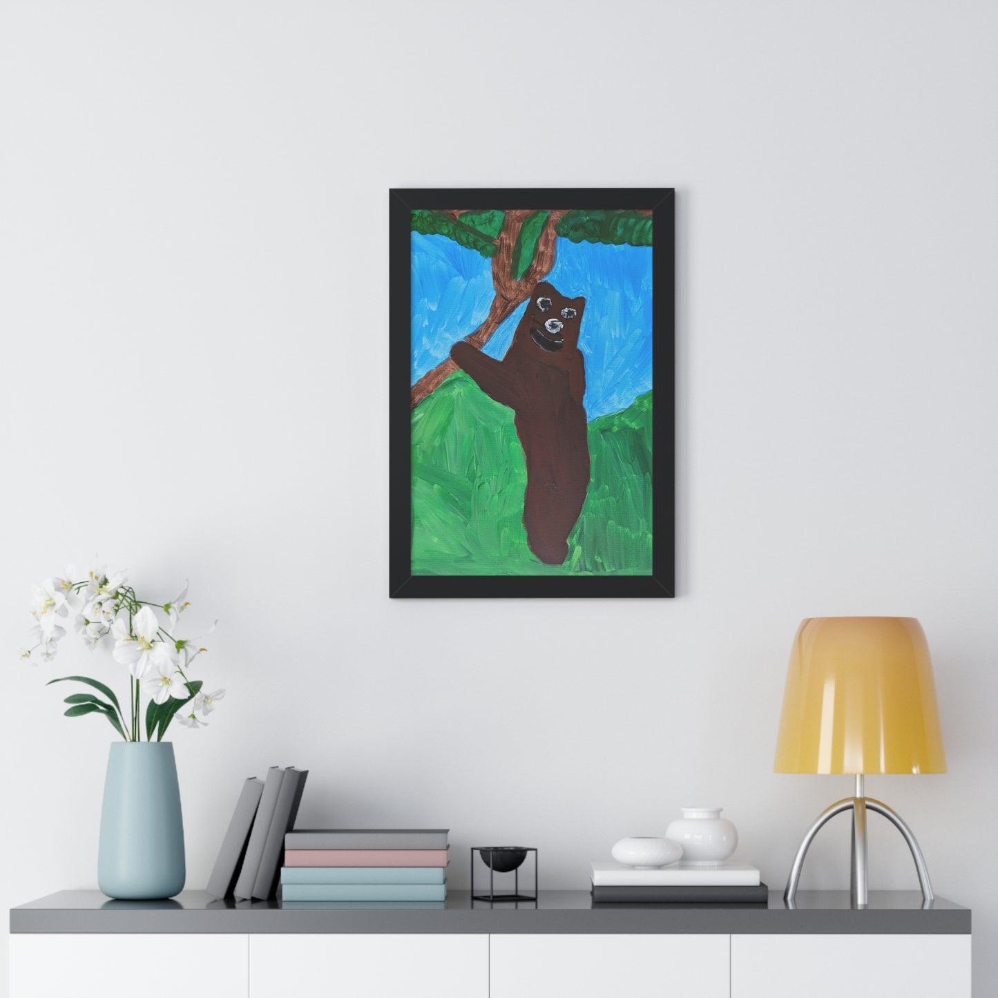 Framed Print - "Bear's Embrace"