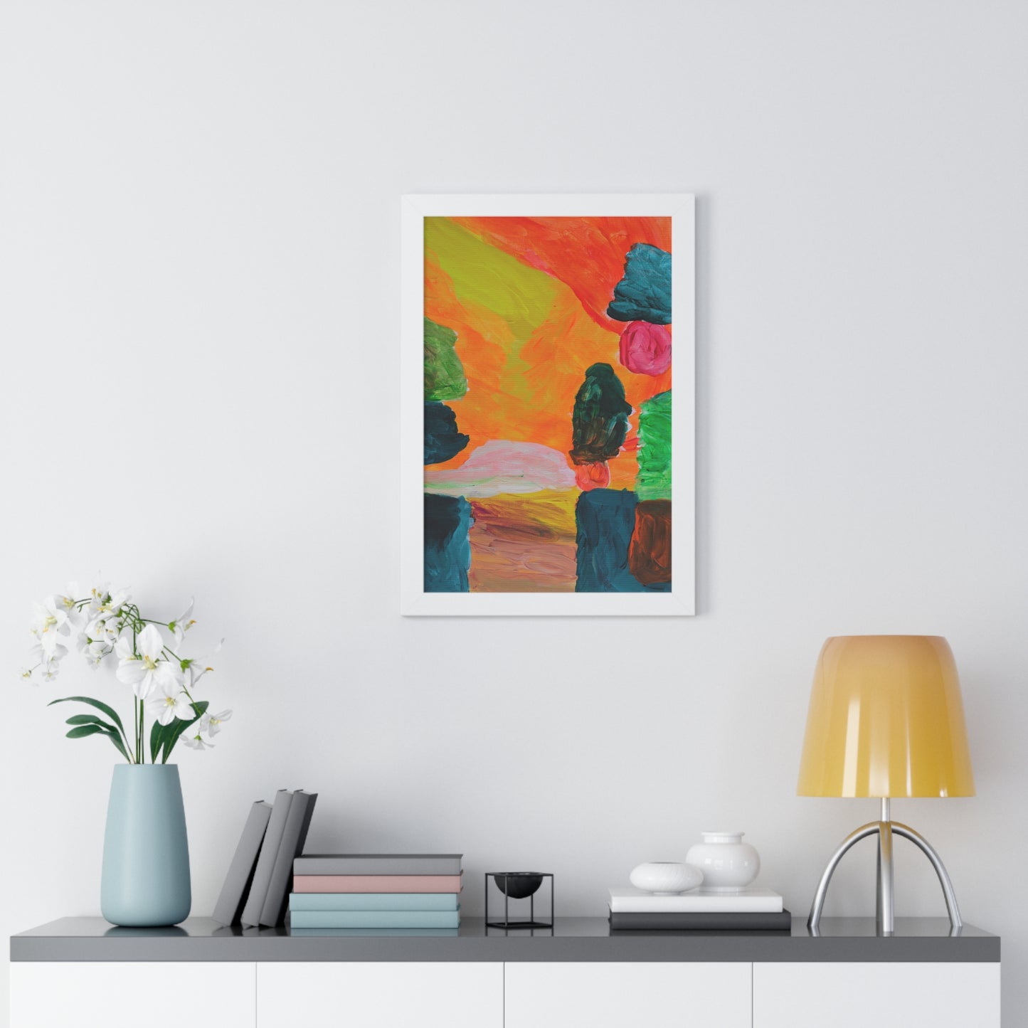 Framed Print - "Spectral Sunset"