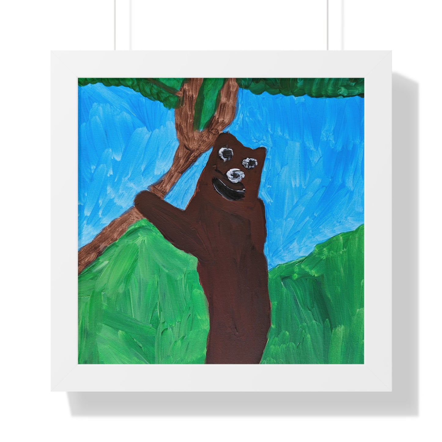 Framed Print - "Bear's Embrace"