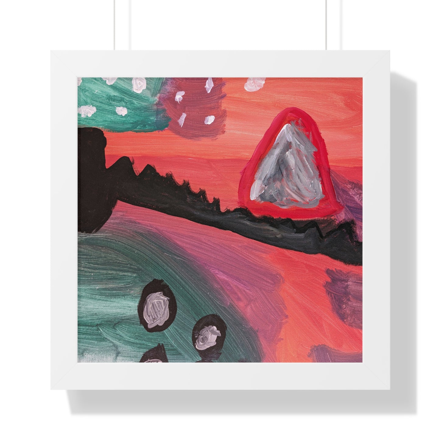 Framed Print - Mountain Sunrise