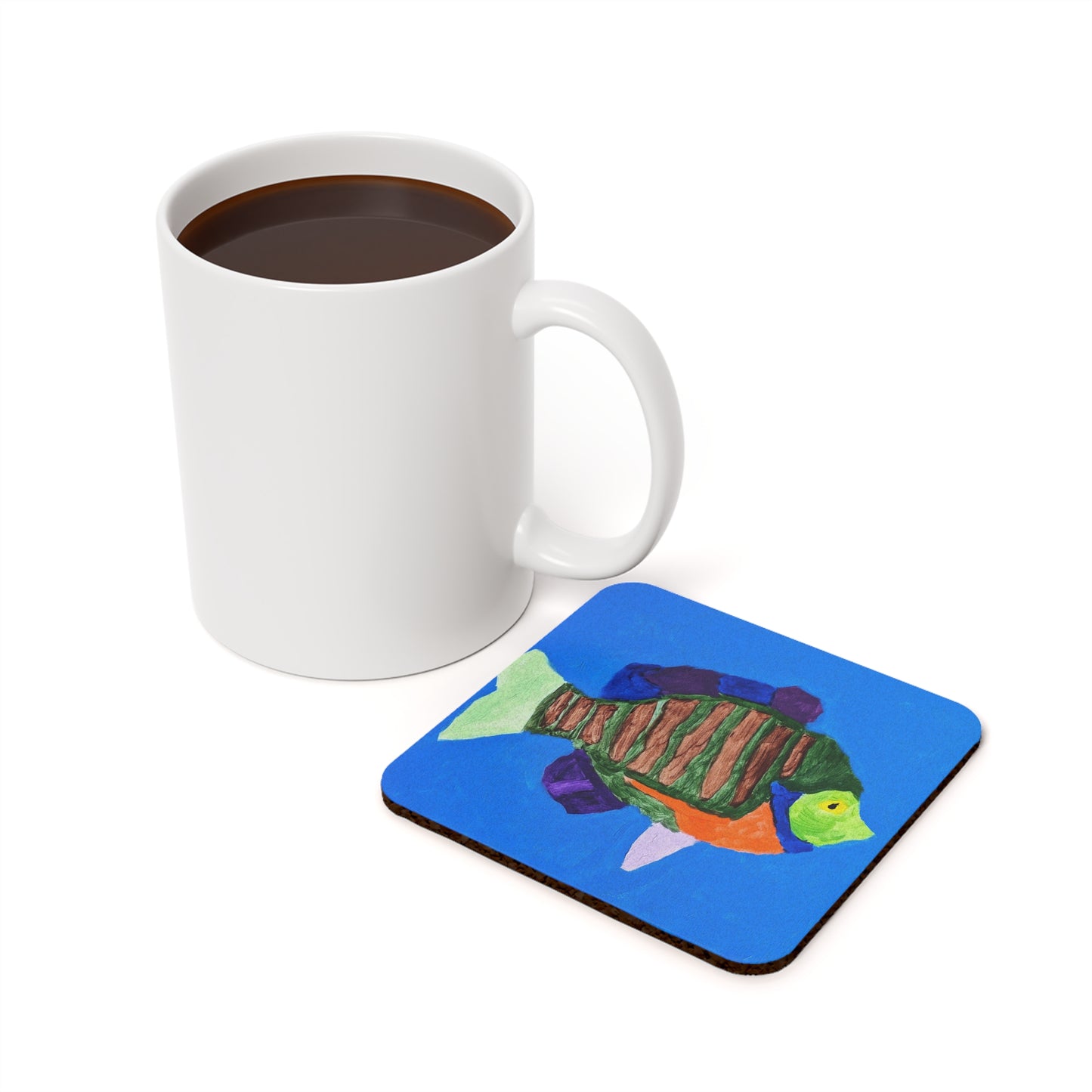 Coaster Art - "Dazzle Fish"