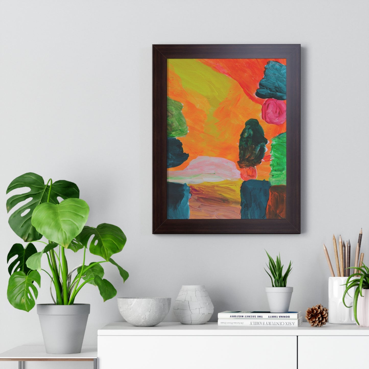 Framed Print - "Spectral Sunset"