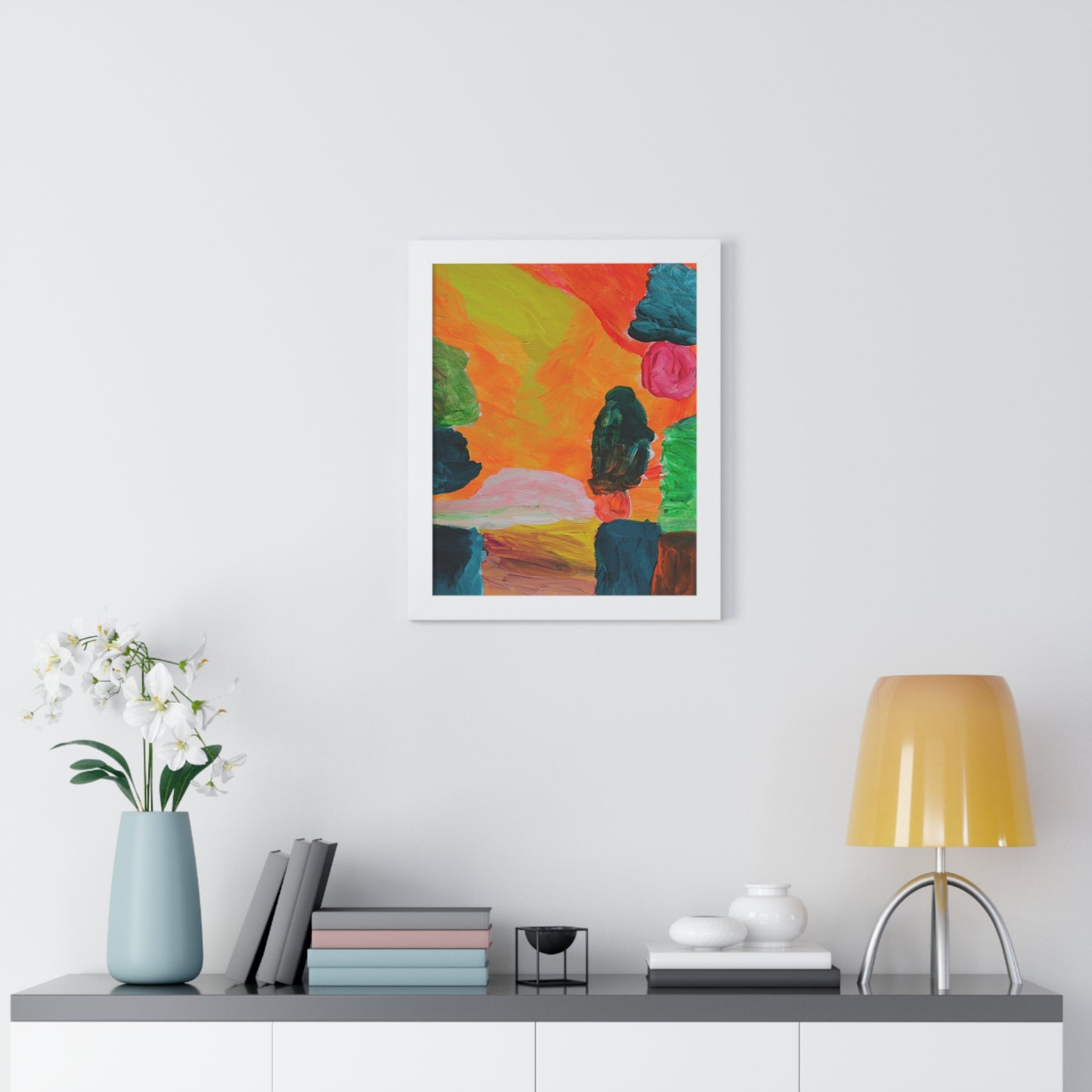 Framed Print - "Spectral Sunset"