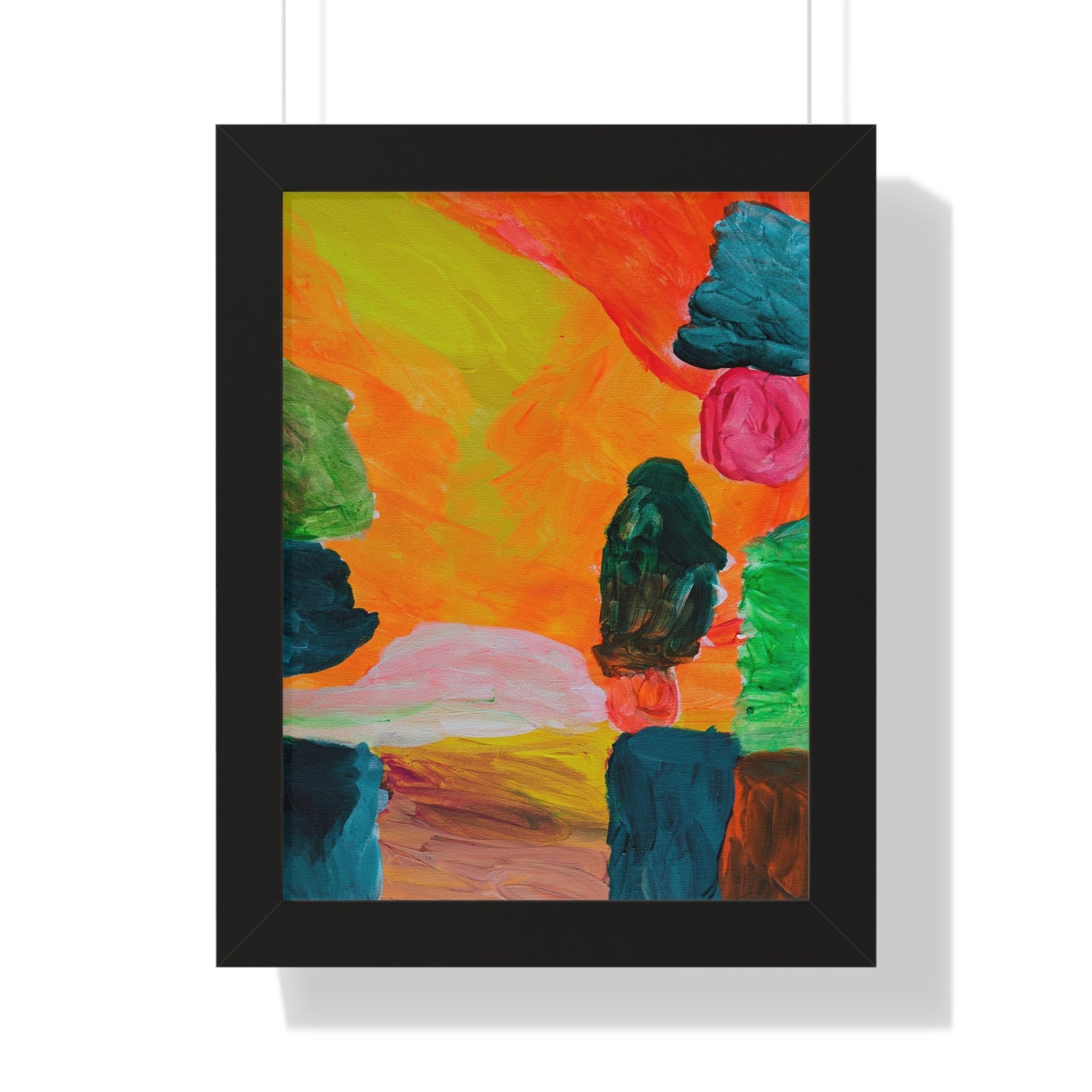 Framed Print - "Spectral Sunset"