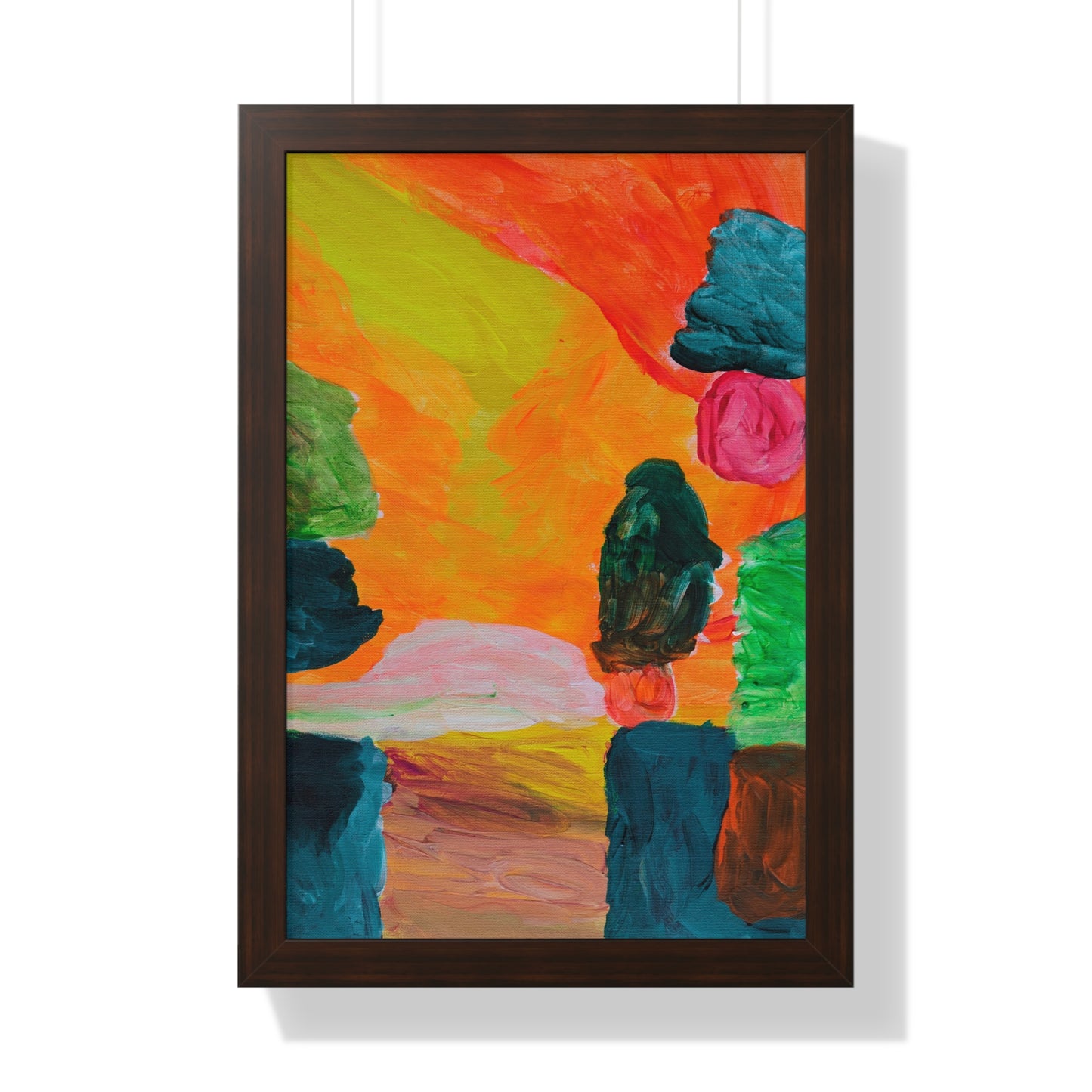 Framed Print - "Spectral Sunset"