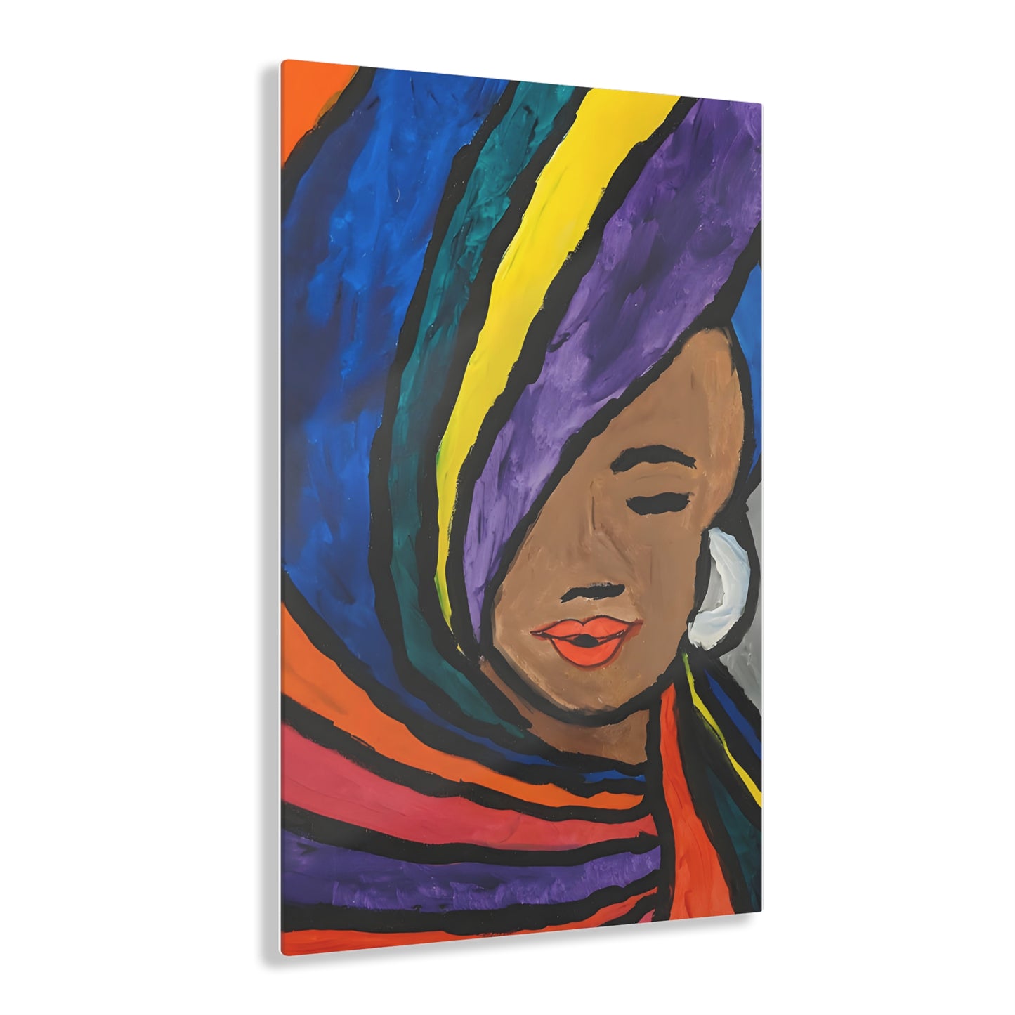 Acrylic Prints - "Pretty Lady"