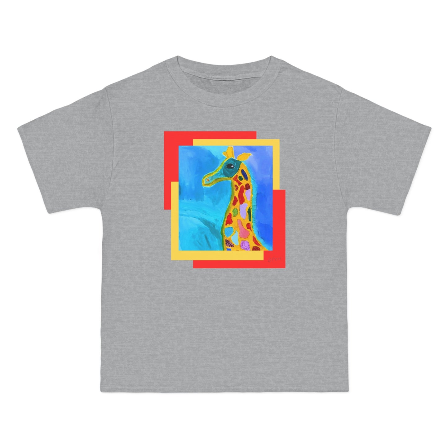 Beefy-T® Short-Sleeve - giraffe