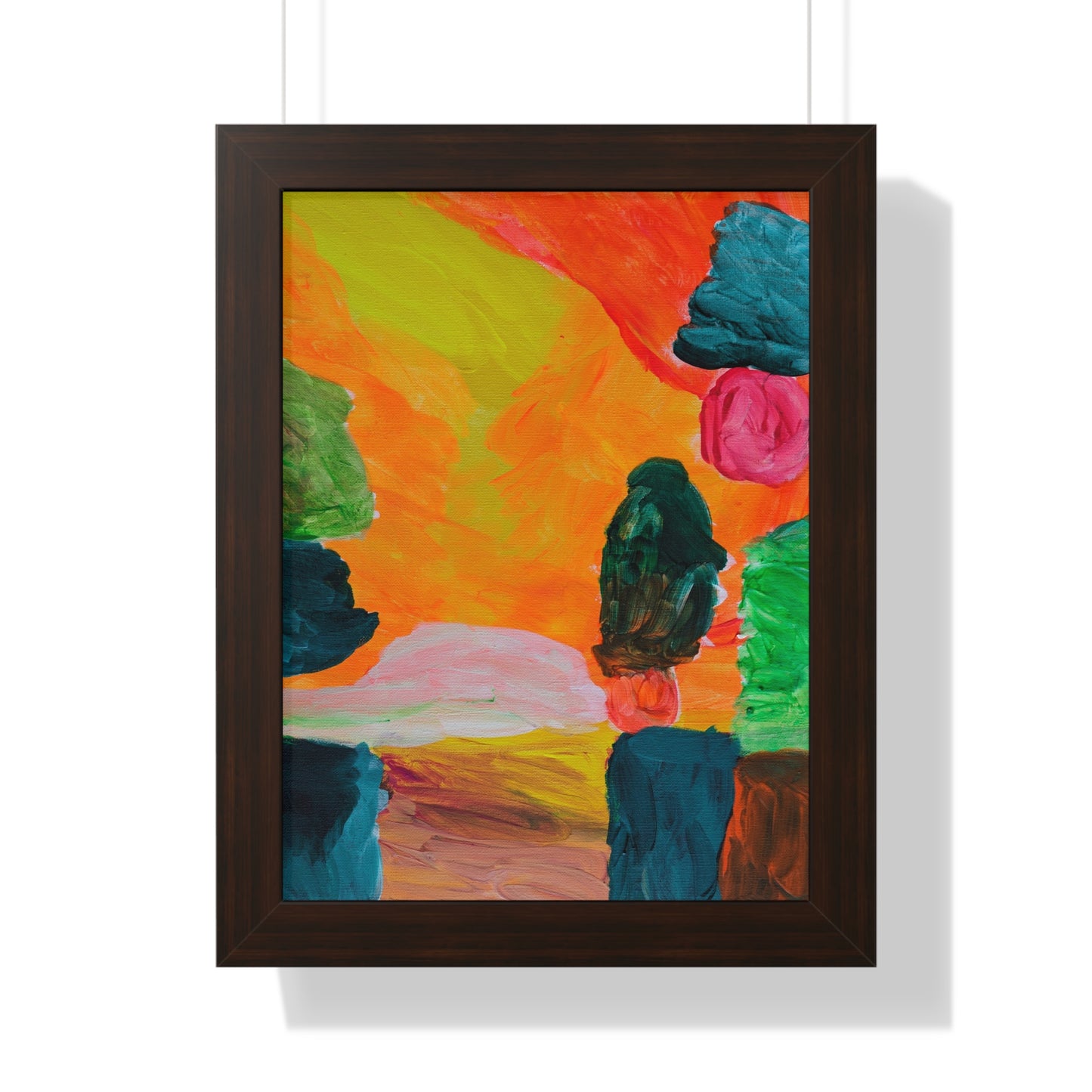 Framed Print - "Spectral Sunset"
