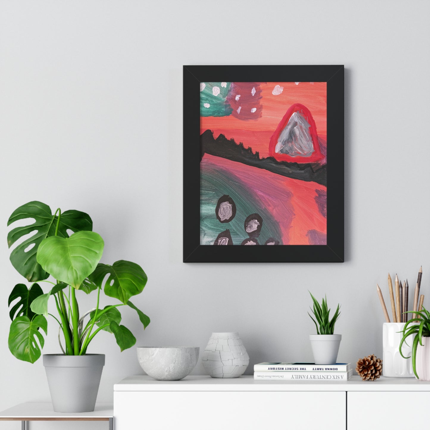Framed Print - Mountain Sunrise