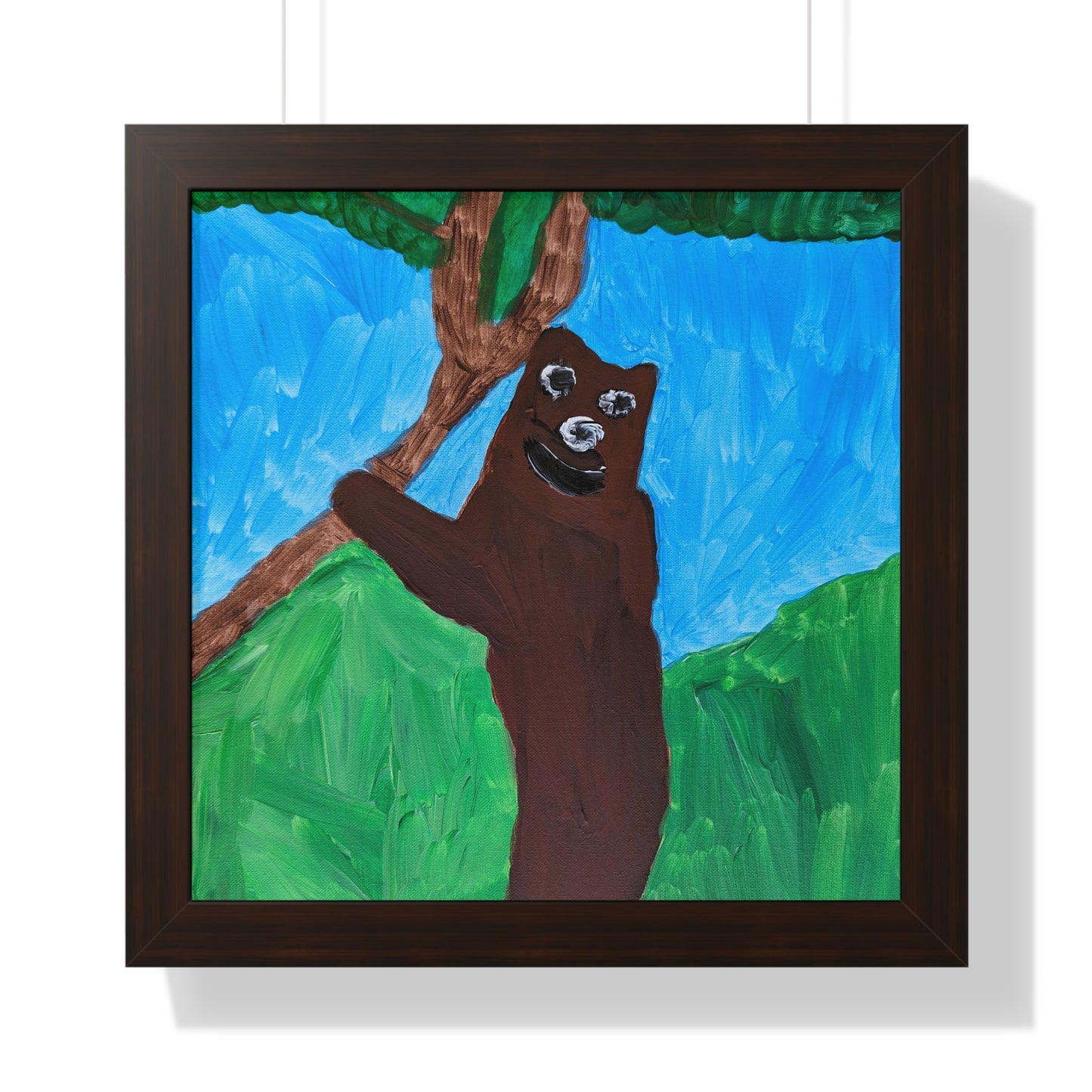 Framed Print - "Bear's Embrace"