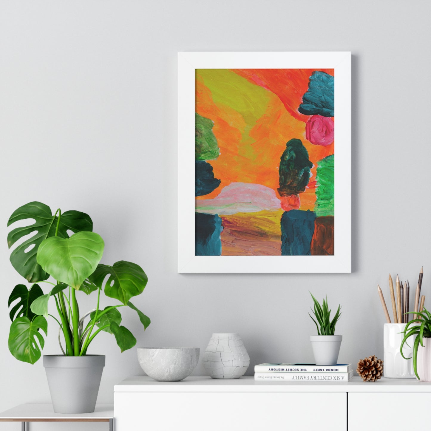 Framed Print - "Spectral Sunset"