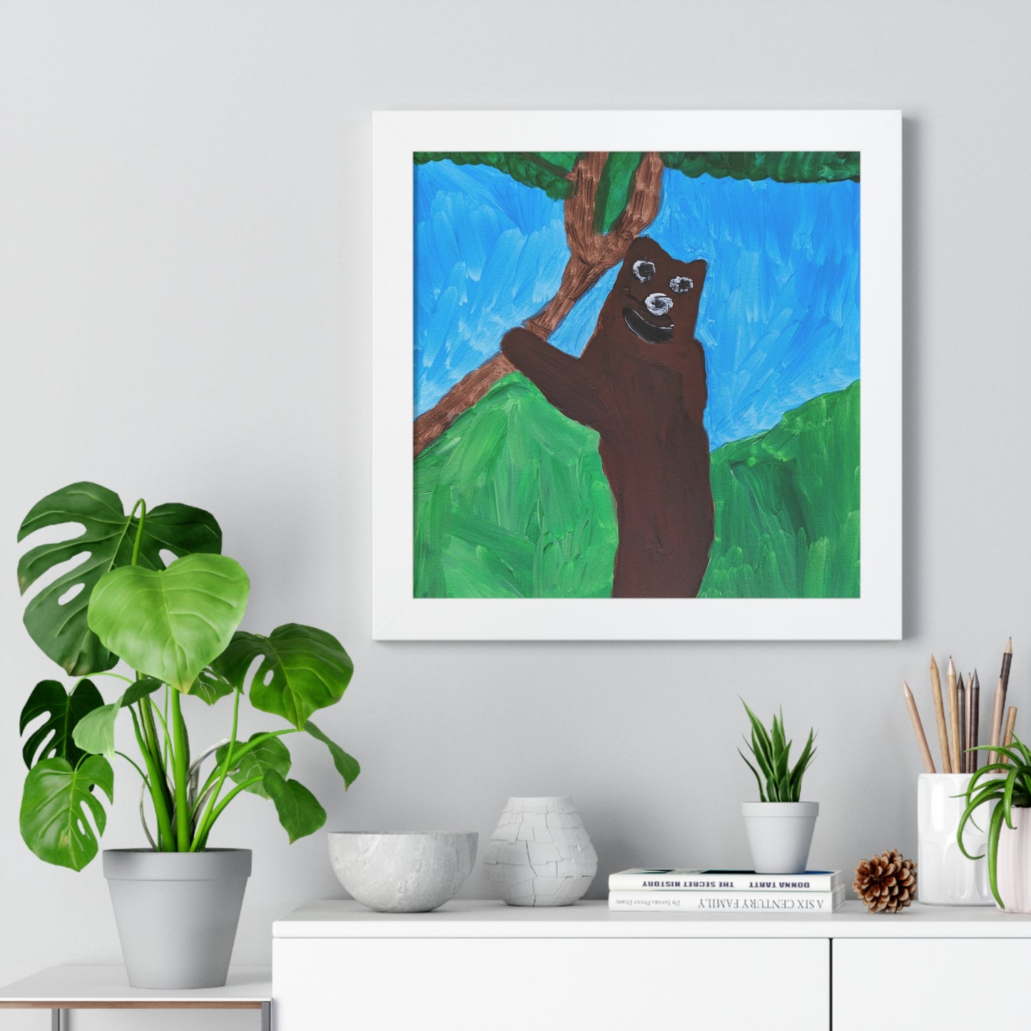 Framed Print - "Bear's Embrace"