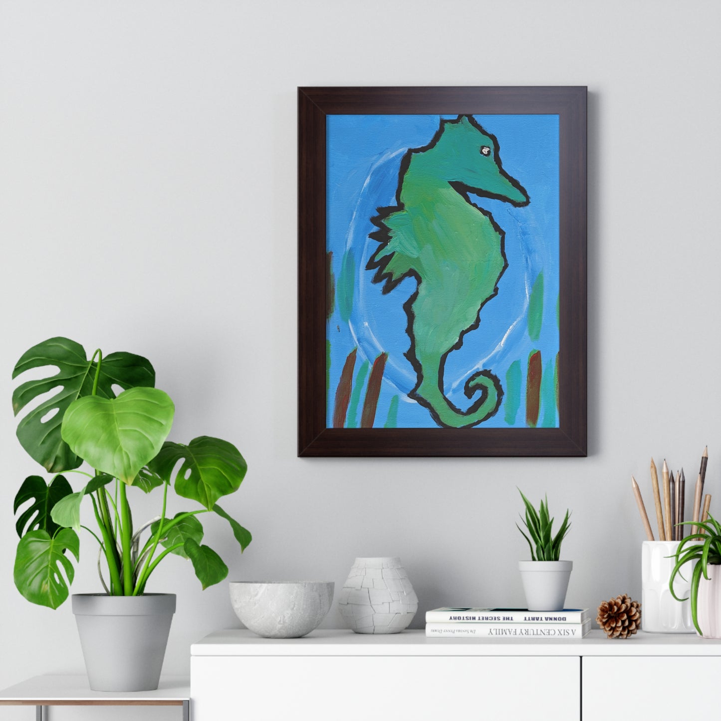 Framed Print - "Ocean Drifter"