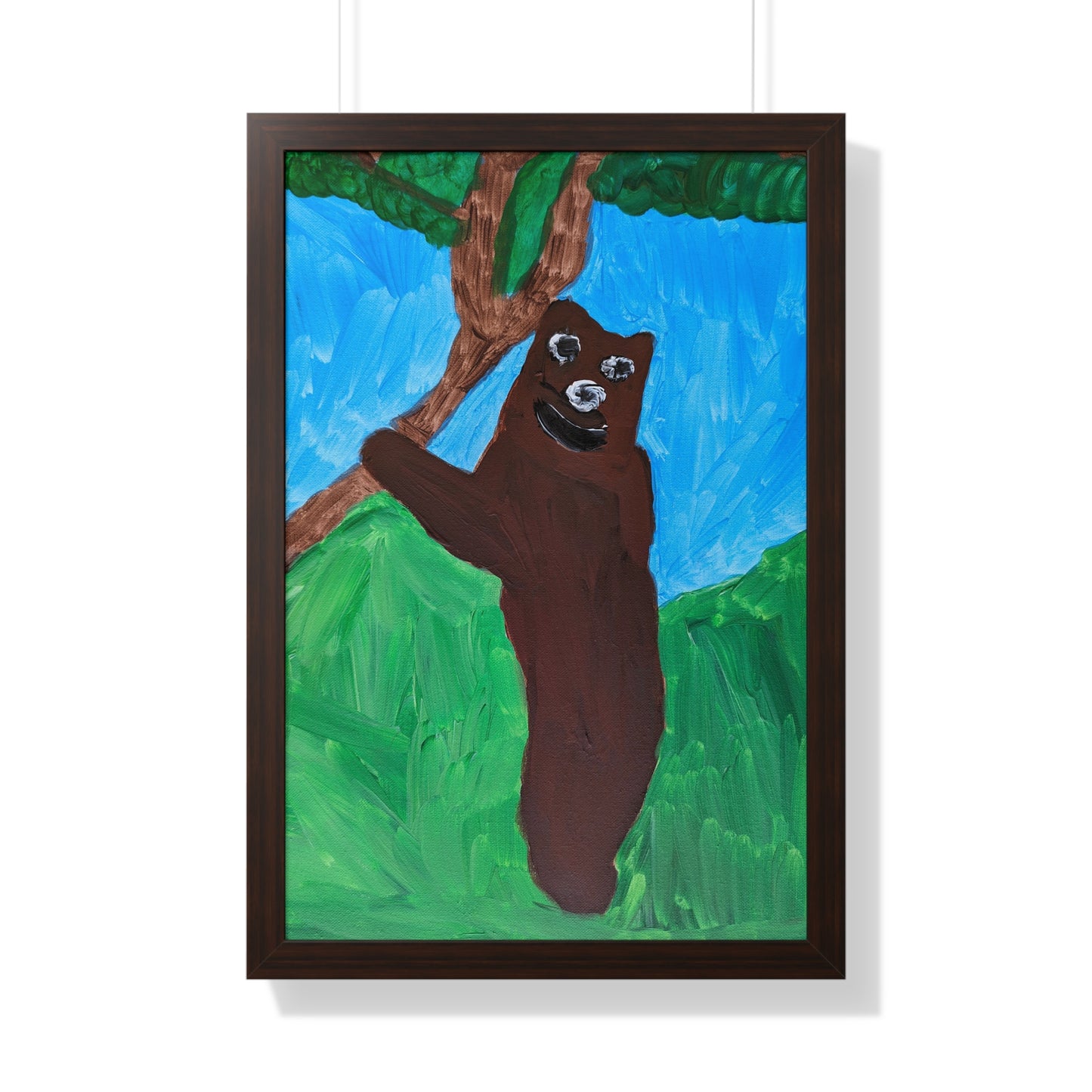 Framed Print - "Bear's Embrace"