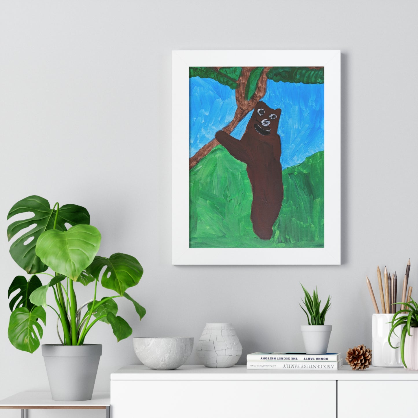 Framed Print - "Bear's Embrace"