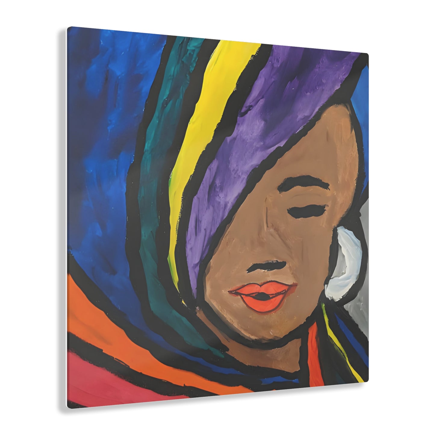 Acrylic Prints - "Pretty Lady"
