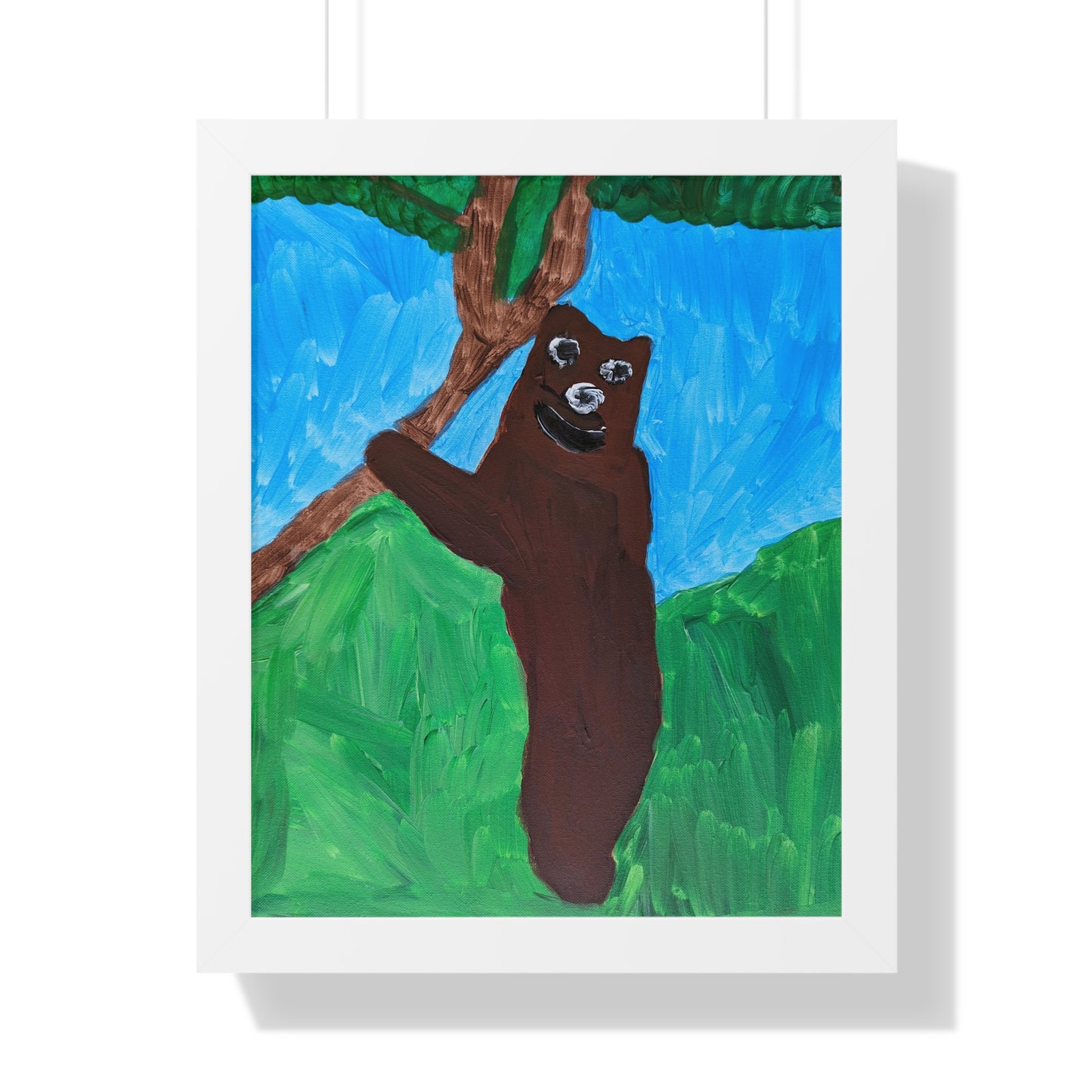Framed Print - "Bear's Embrace"