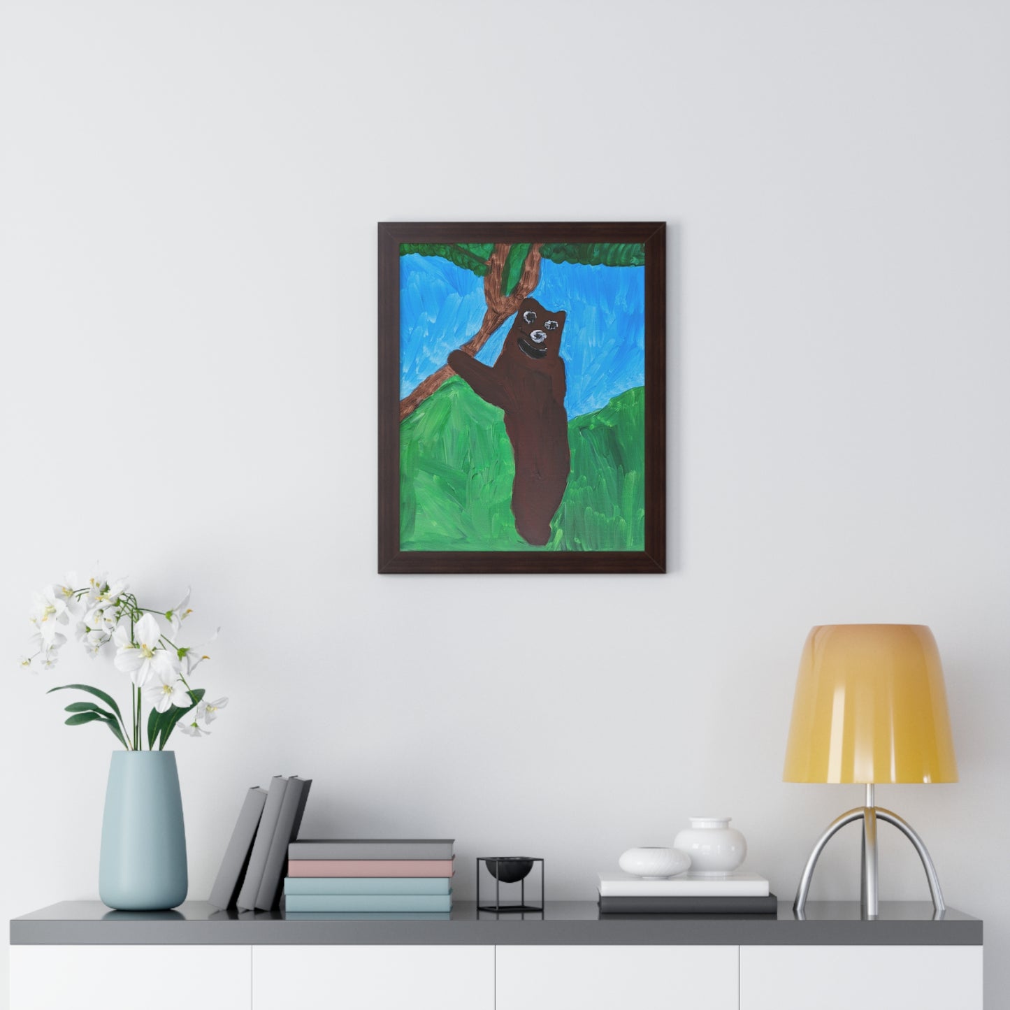 Framed Print - "Bear's Embrace"