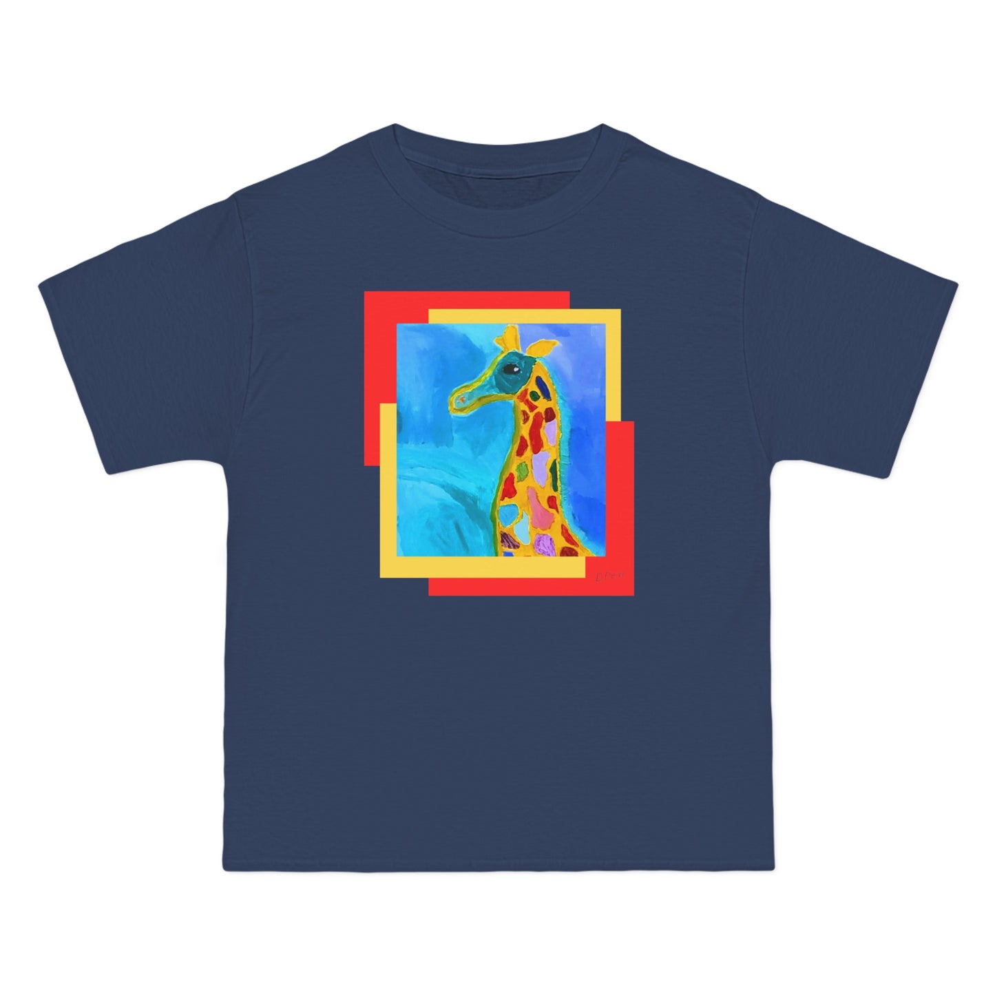 Beefy-T® Short-Sleeve - giraffe