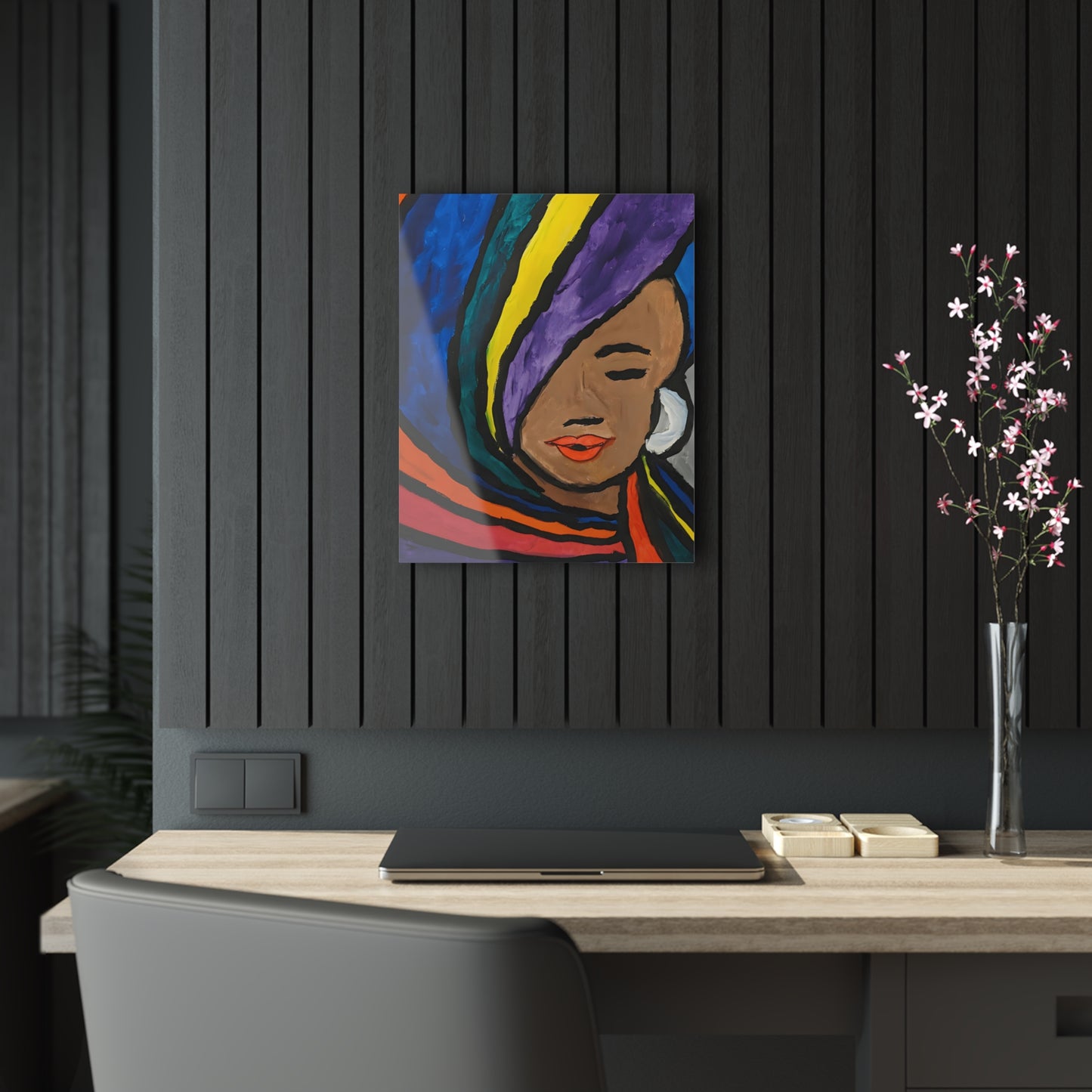 Acrylic Prints - "Pretty Lady"