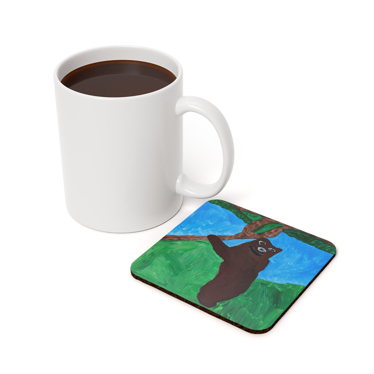 Coaster Art - "Bear's Embrace"