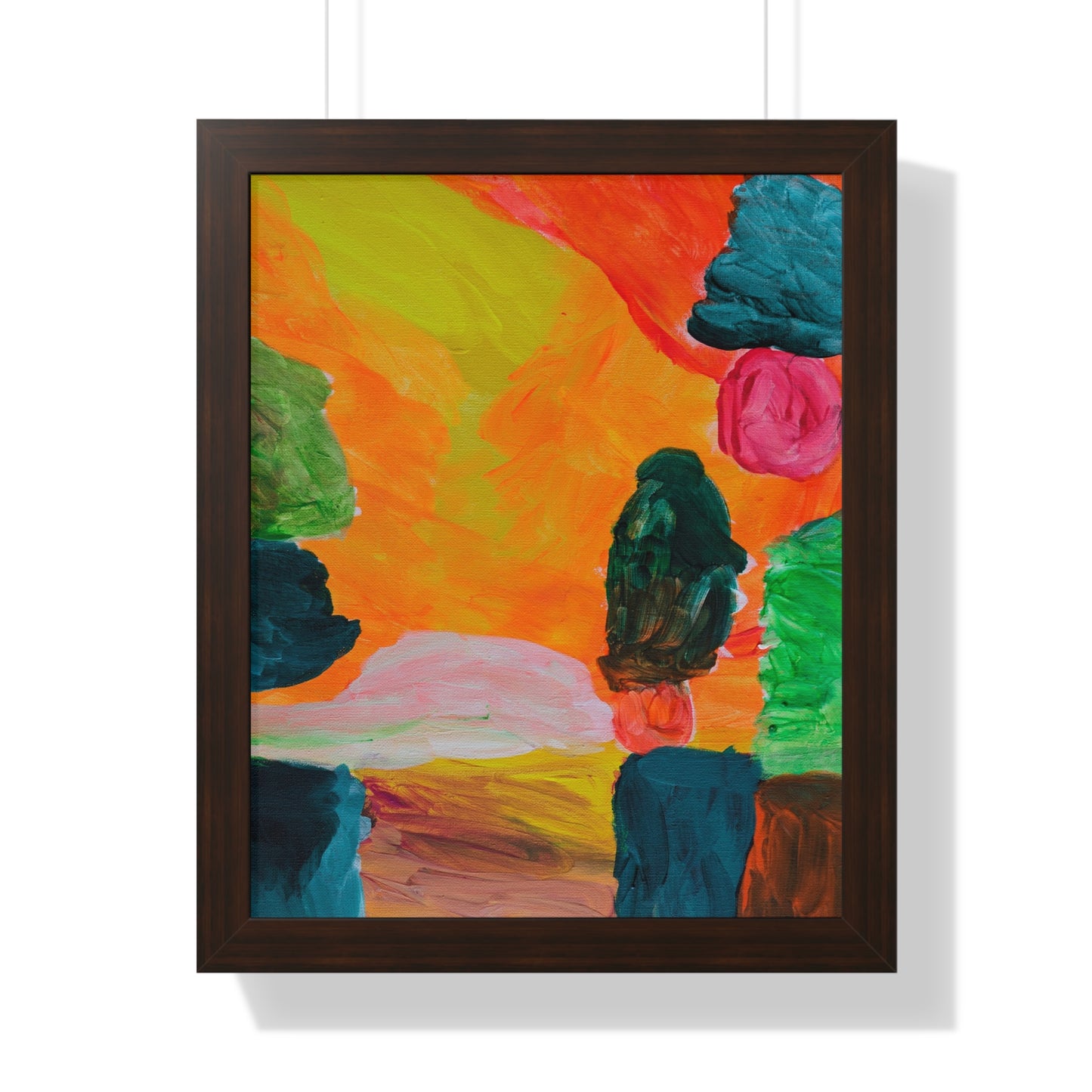 Framed Print - "Spectral Sunset"