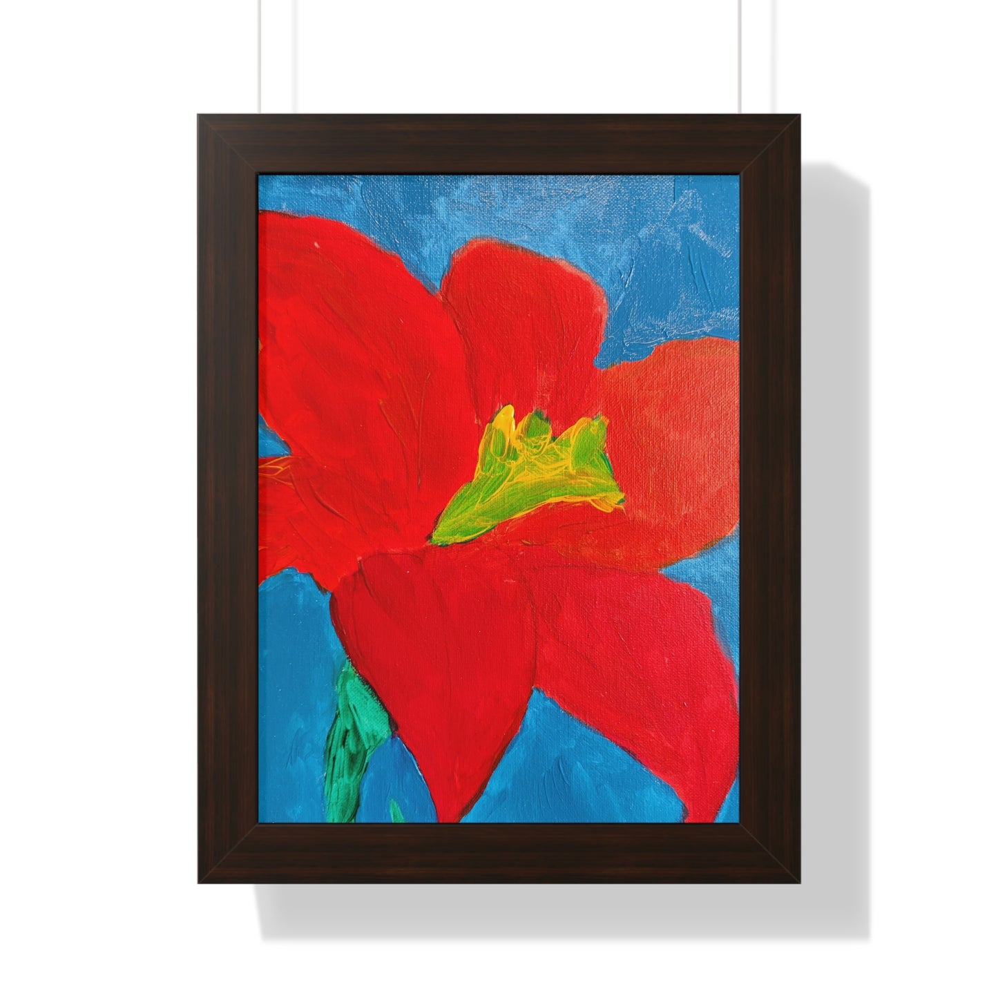 Framed Print - "Lily's Solace"