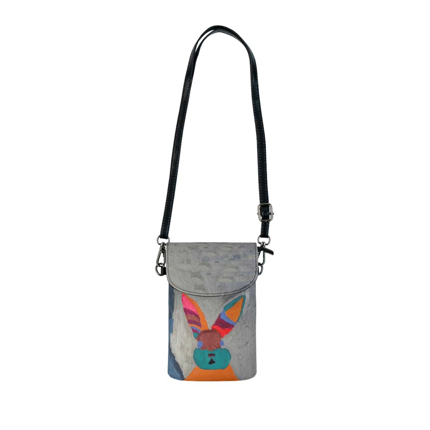 Small Cell Phone Wallet - "Bonnie Bunnie"