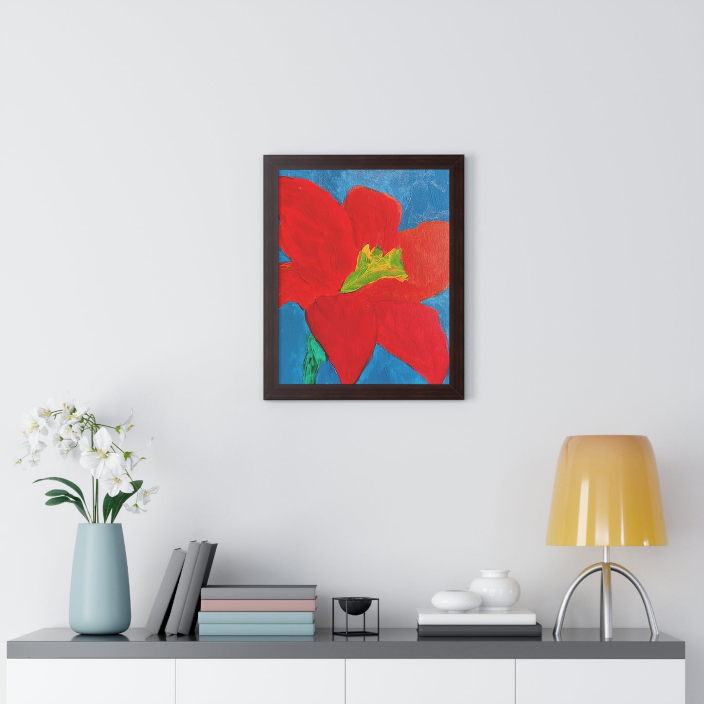 Framed Print - "Lily's Solace"