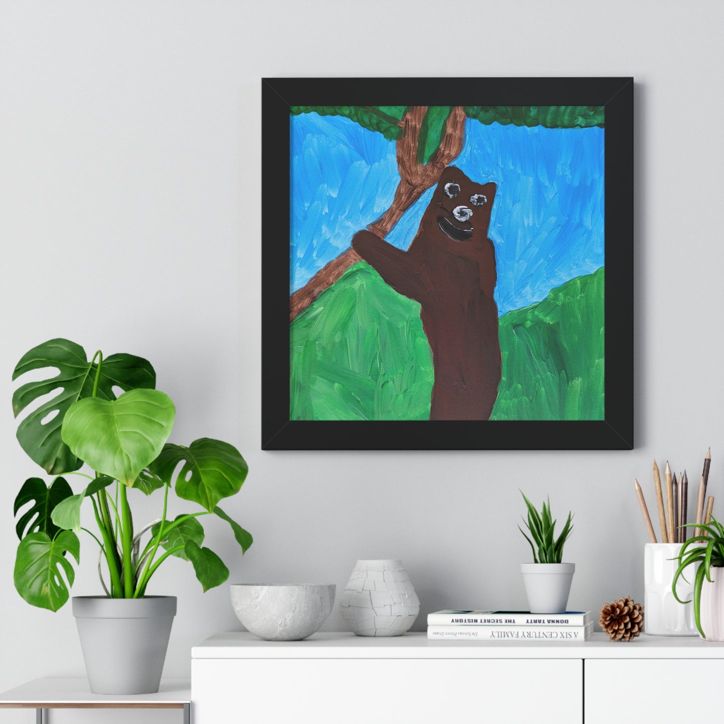 Framed Print - "Bear's Embrace"